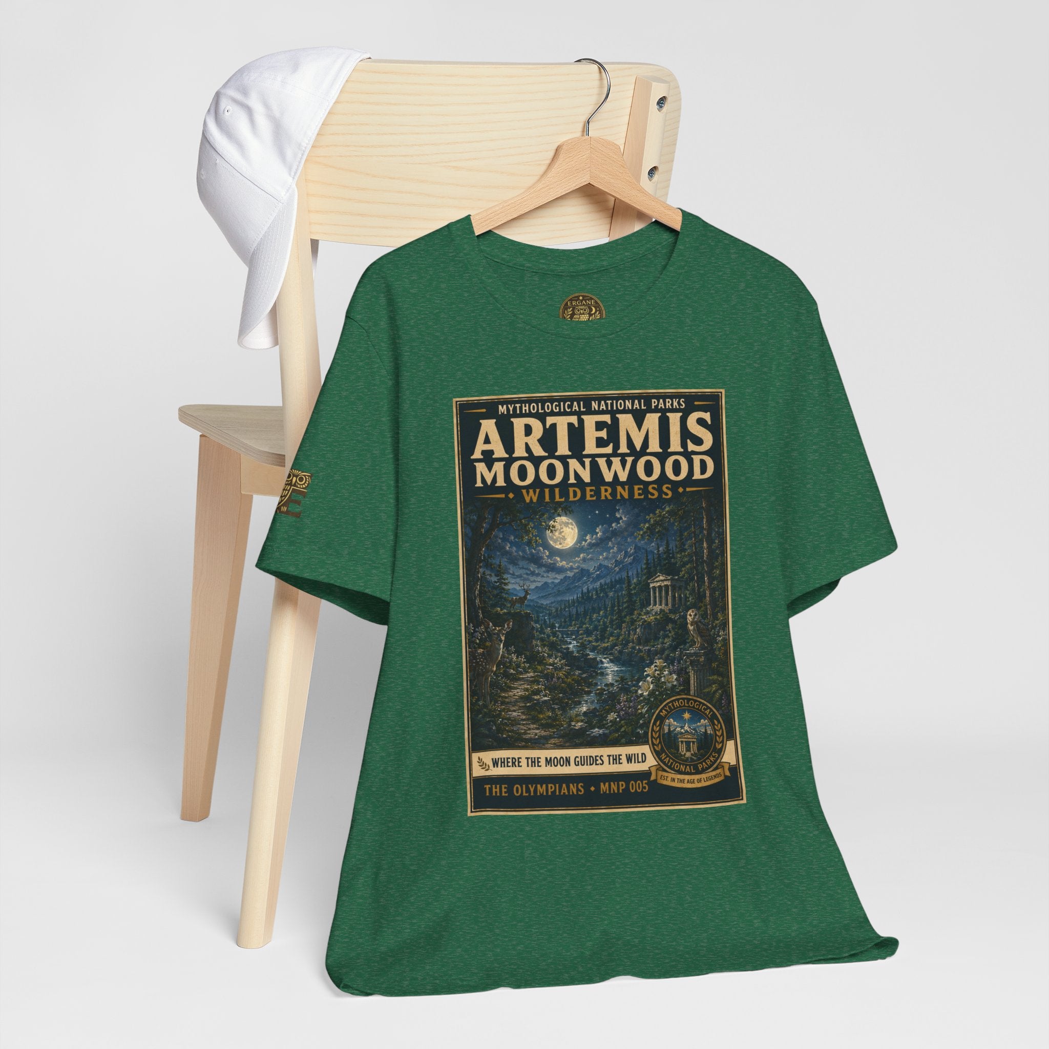 Mythological National Parks Collection I- #005-007 -The Olympians | Vintage nature poster Tee | Mythological National Parks graphic shirt