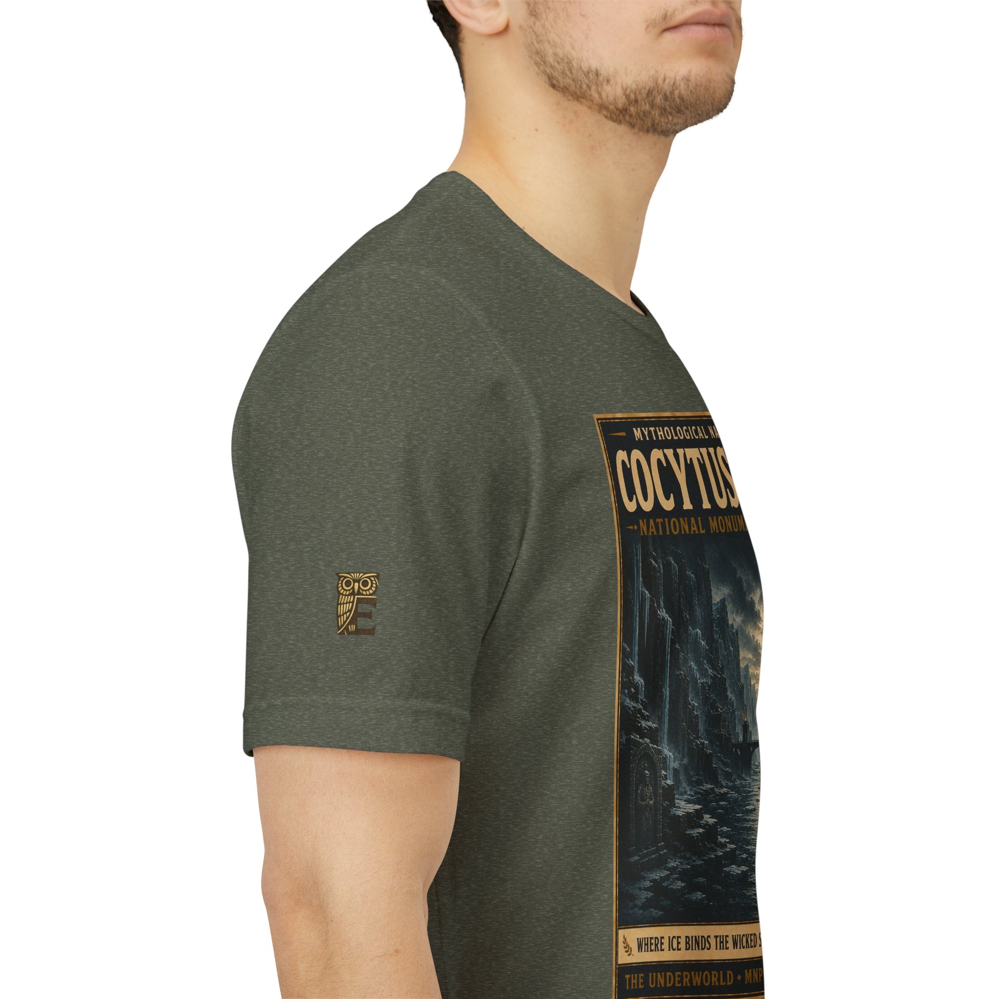 Mythological National Parks Collection II- #013-016 -The Underworld | Vintage nature poster Tee | Mythological National Parks graphic shirt