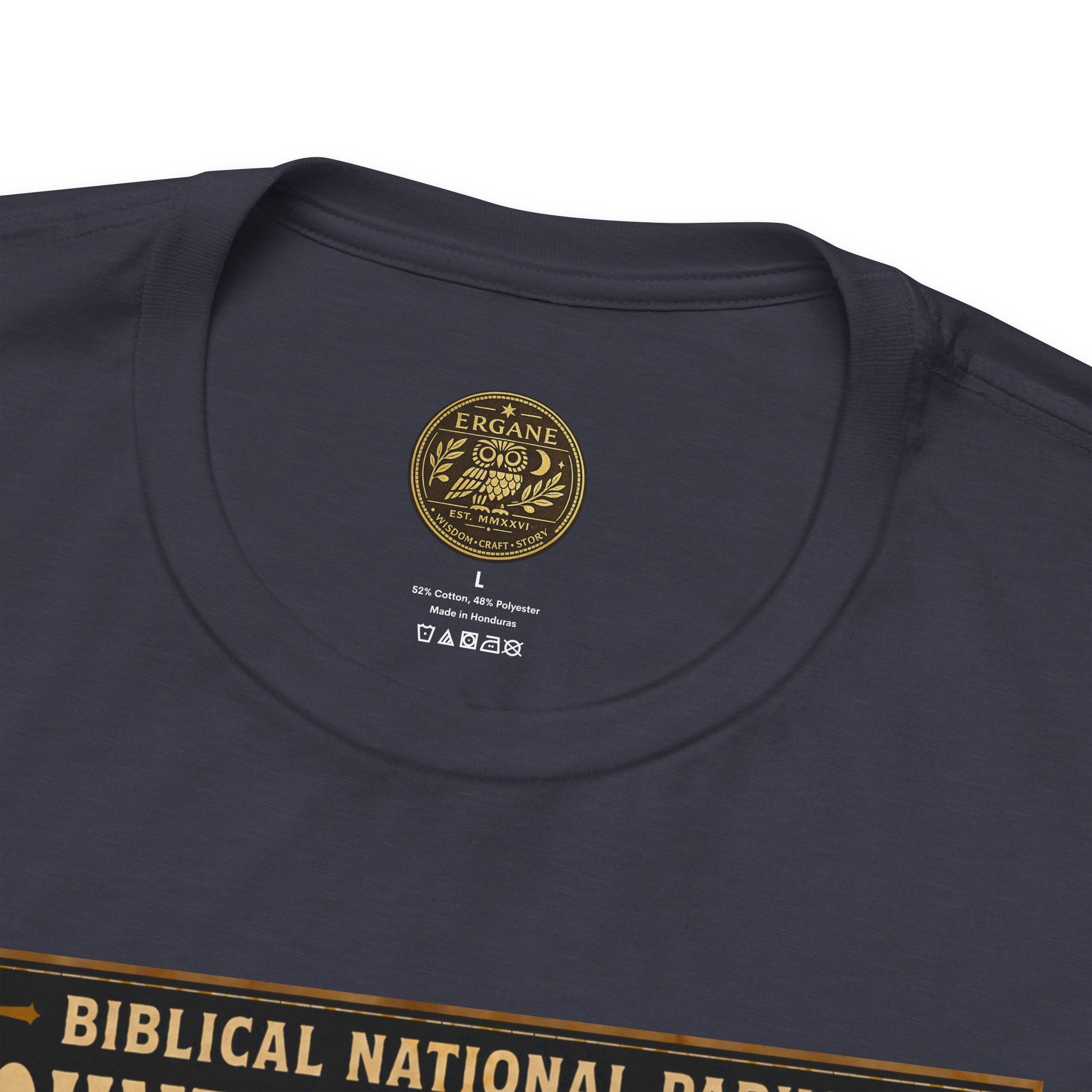 Biblical National Parks Collection VI- Galilee #033/035 Matthew 5-7 | Vintage nature poster Tee | Biblical national parks graphic shirt