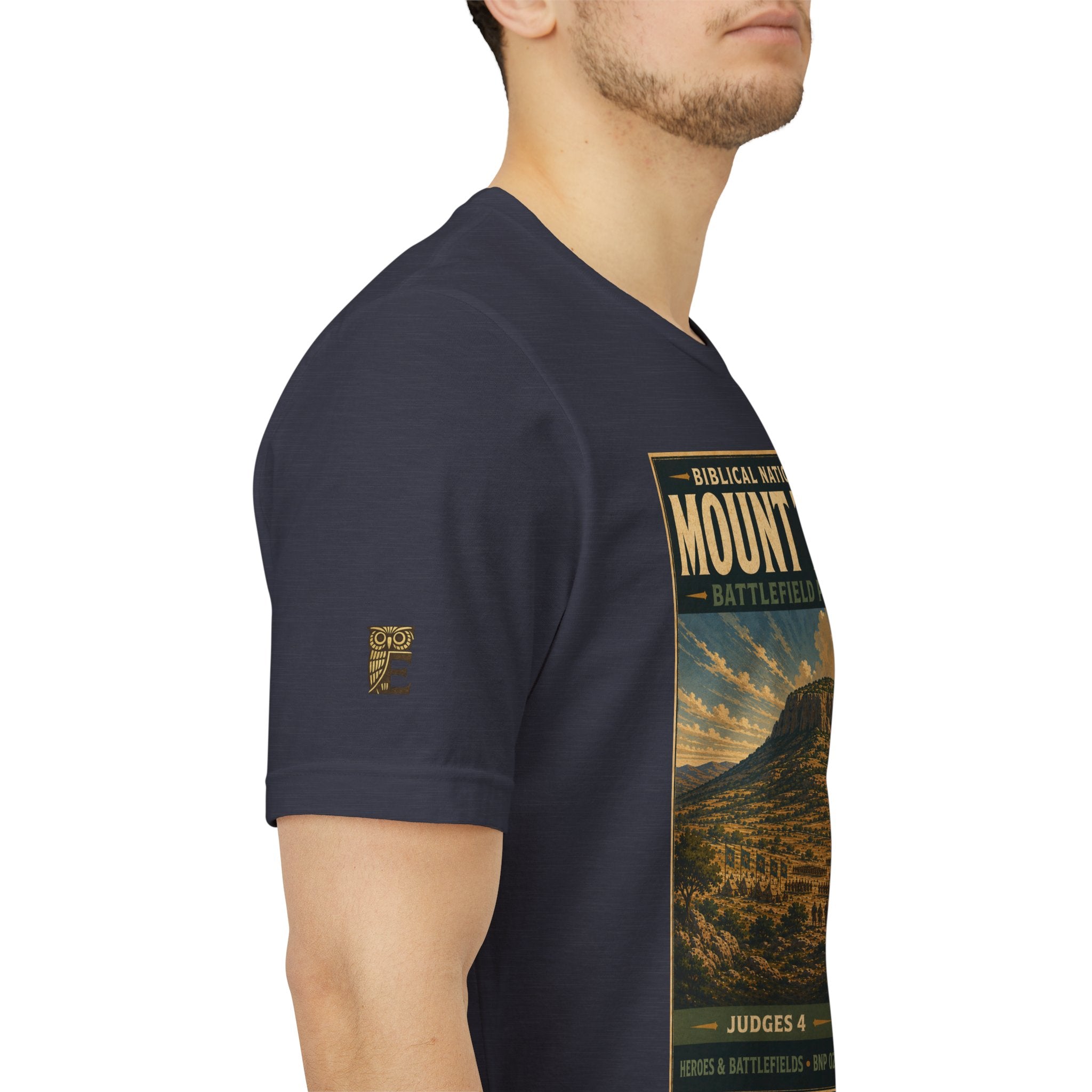 Biblical National Parks Collection IV- Heros & Battlefields #020/023 Judges 4 | Vintage nature poster Tee | Biblical national parks graphic shirt
