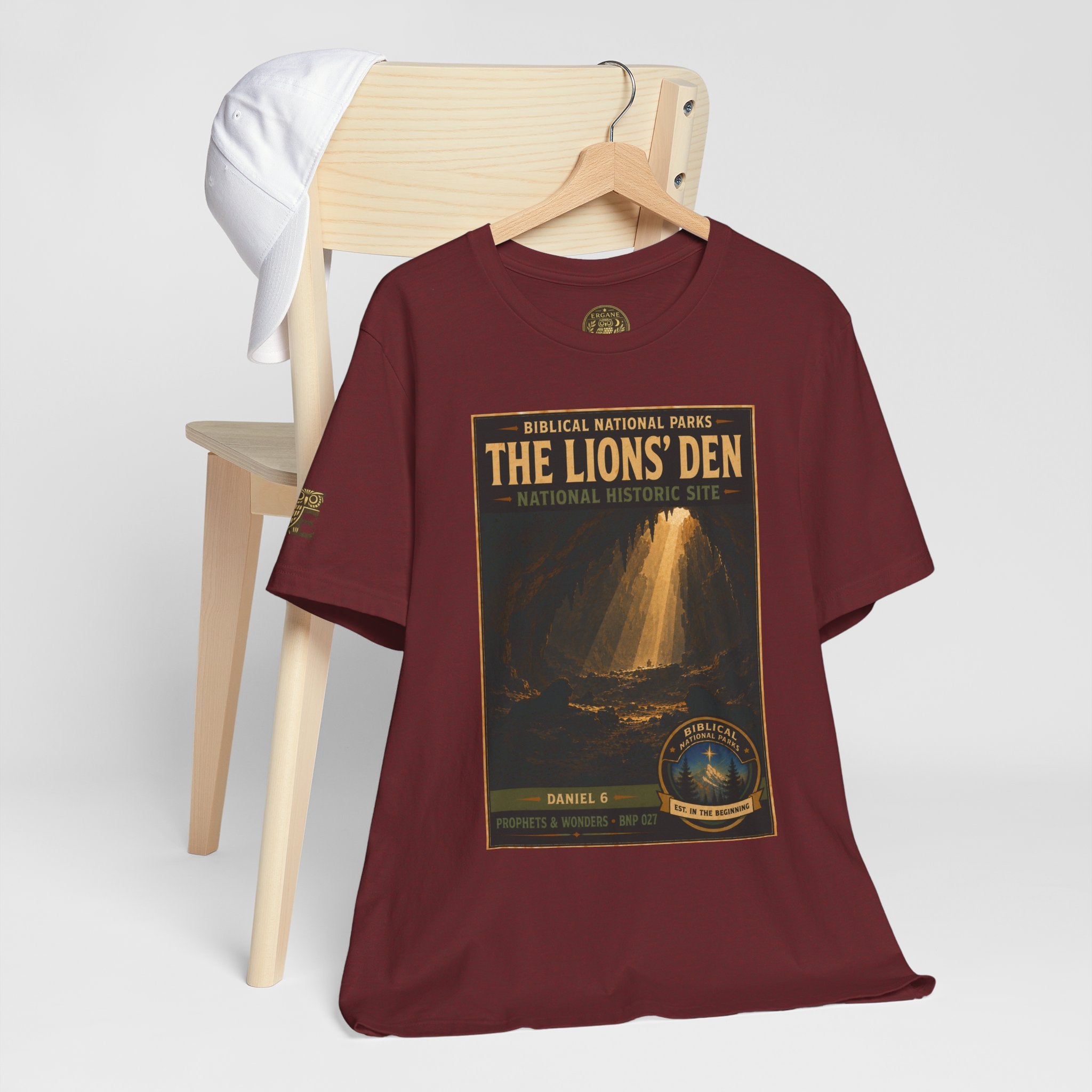 Biblical National Parks Collection V- Prophets & Wonders #027/030 Daniel 6 | Vintage nature poster Tee | Biblical national parks graphic shirt