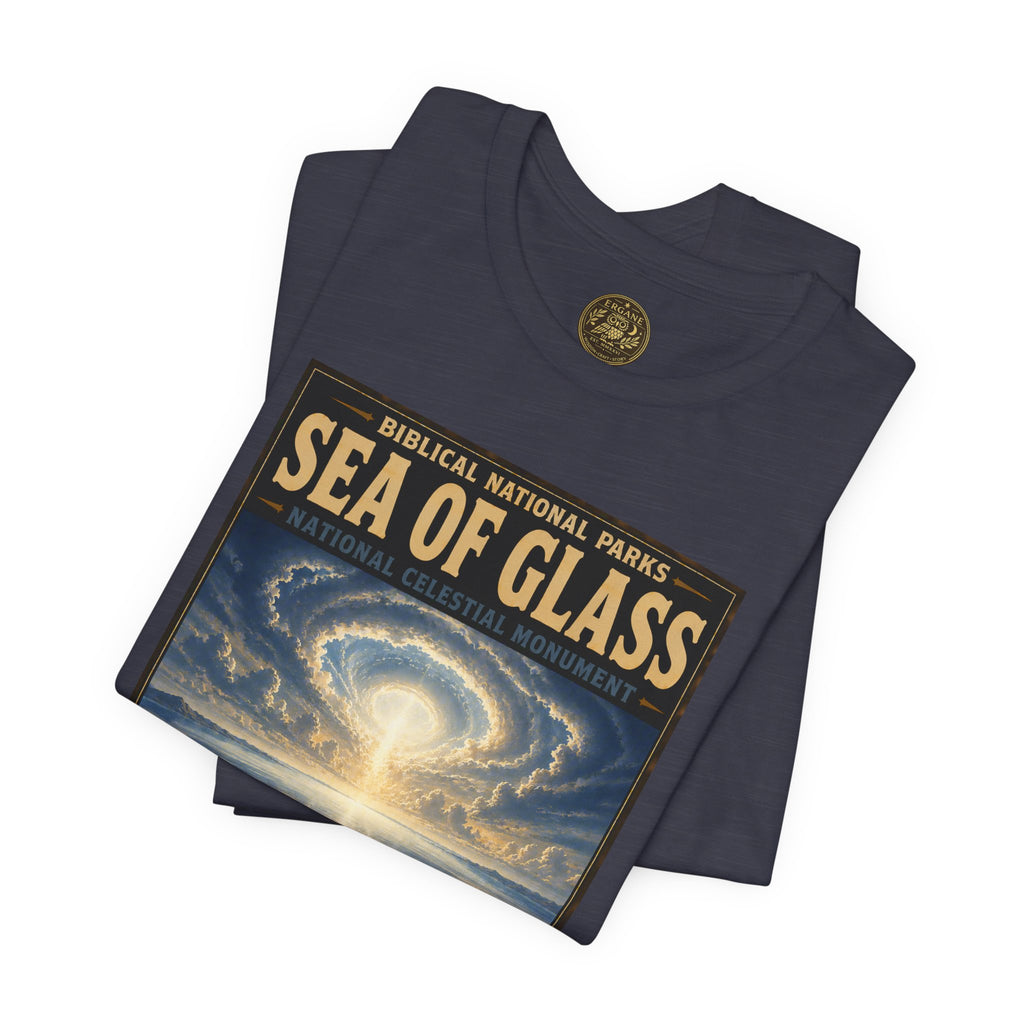 Biblical National Parks Collection X- #057/061 - Revelation: The Final Frontier | Revelation 4 | Vintage nature poster Tee | Biblical national parks graphic shirt