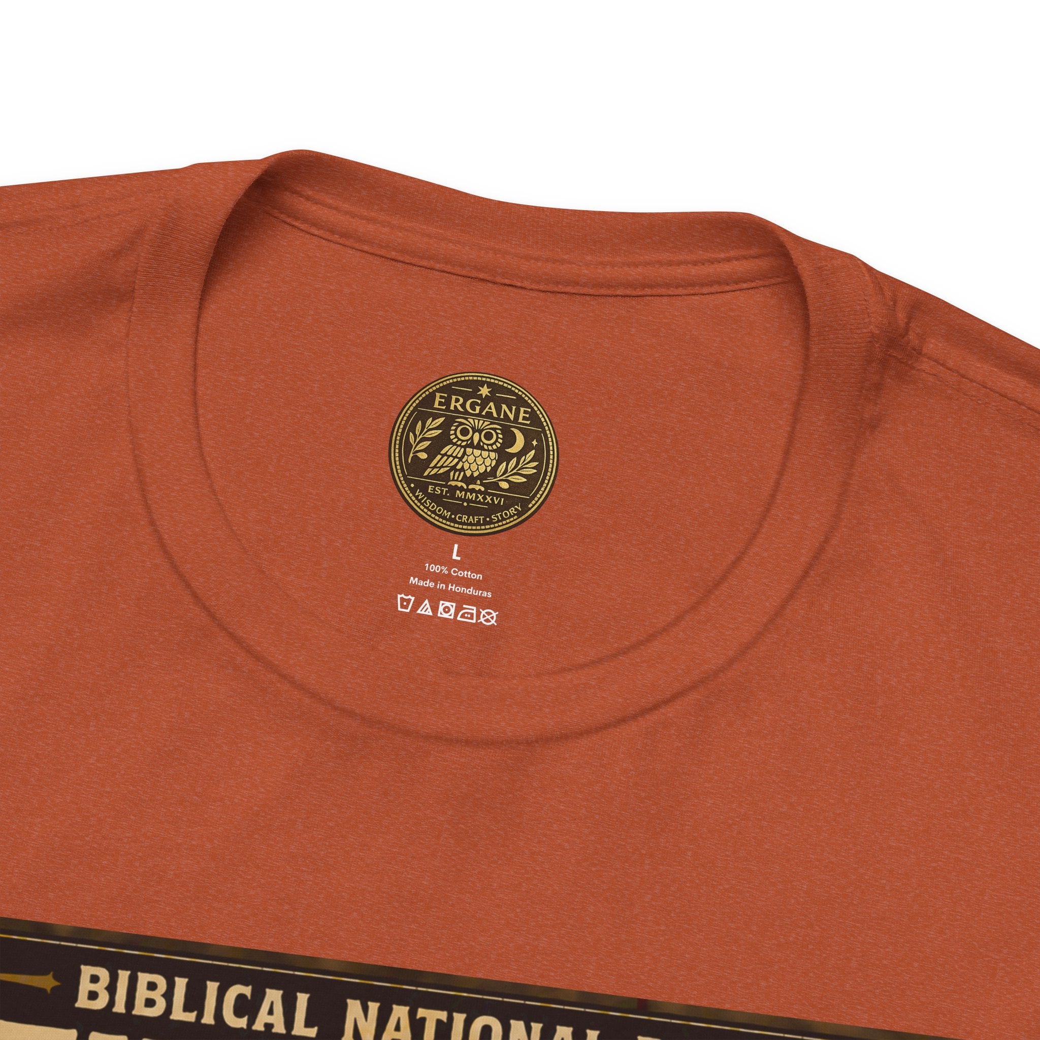 Biblical National Parks Collection IX- #051/054 -Psalms & Sacred Landscapes | Psalm 23:2 | Vintage nature poster Tee | Biblical national parks graphic shirt