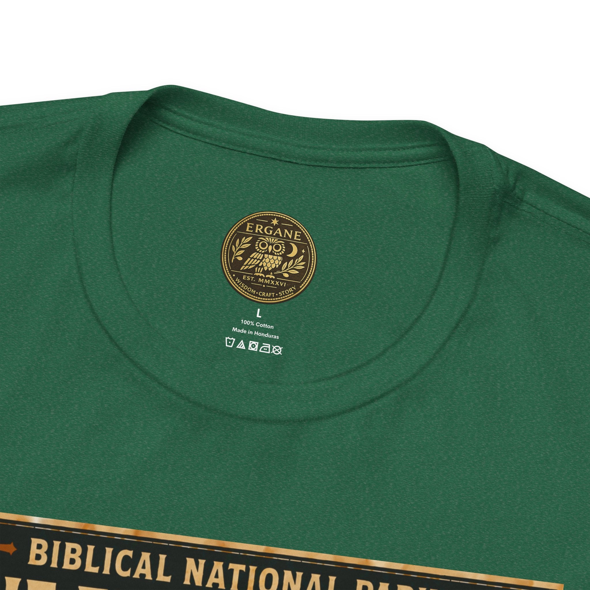 Biblical National Parks Collection V- Prophets & Wonders #028/030 Daniel 3 | Vintage nature poster Tee | Biblical national parks graphic shirt
