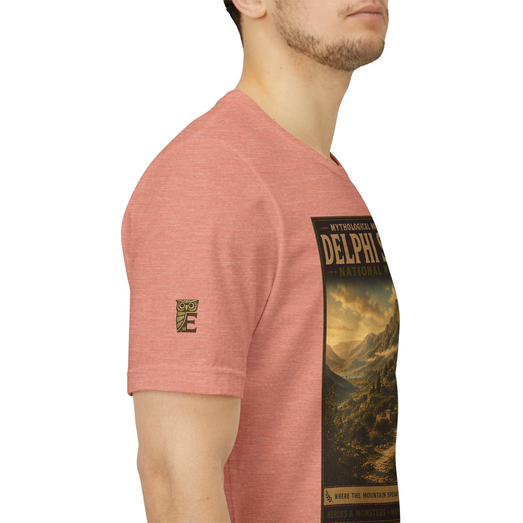 Mythological National Parks Collection III- #025-028 - Heros & Monsters | Vintage nature poster Tee | Mythological National Parks graphic shirt