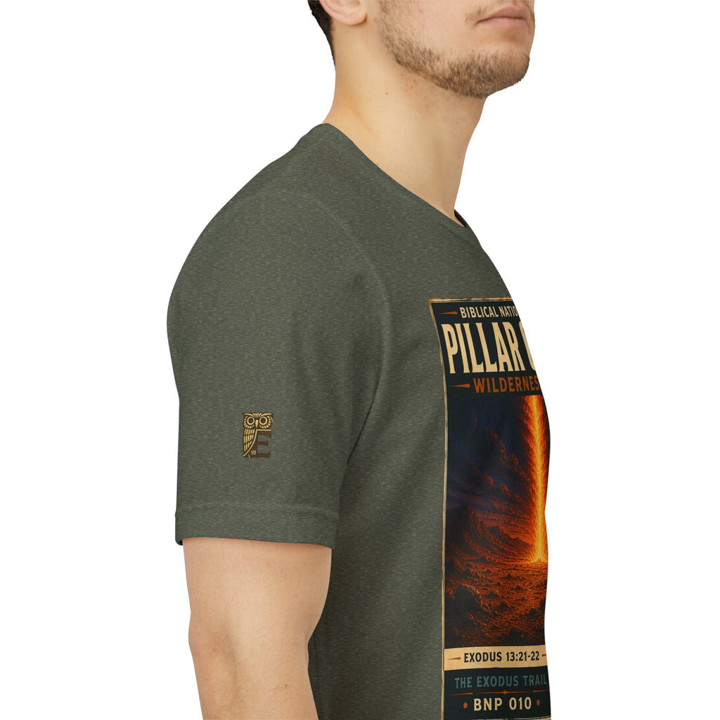Biblical National Parks Collection II- The Exodus Trail #010/013 Exodus 13: 21-22 | Vintage nature poster Tee | Biblical national parks graphic shirt