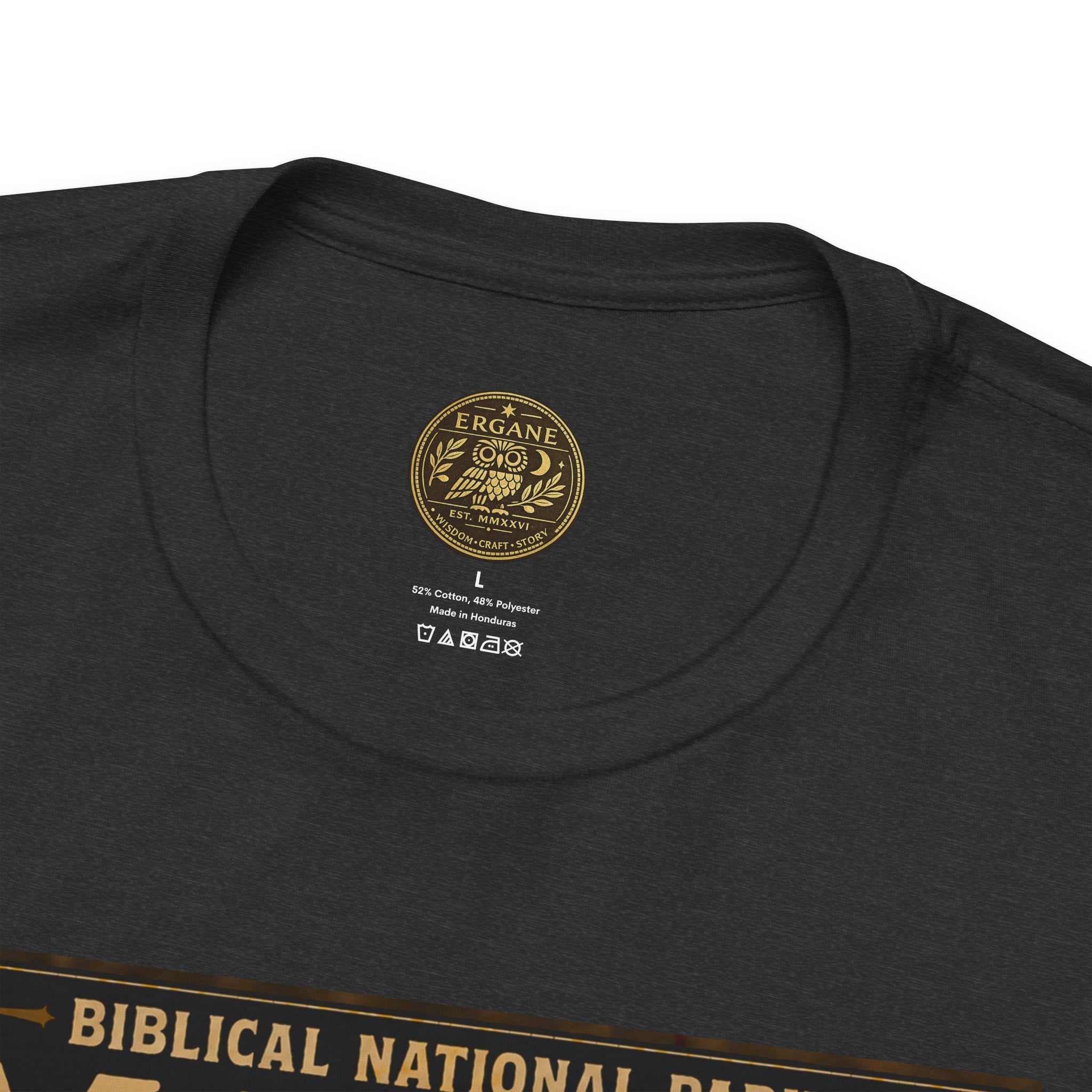 Biblical National Parks Collection VIII- The Apostles' Trails #049/049 | Acts 27-28 | Vintage nature poster Tee | Biblical national parks graphic shirt