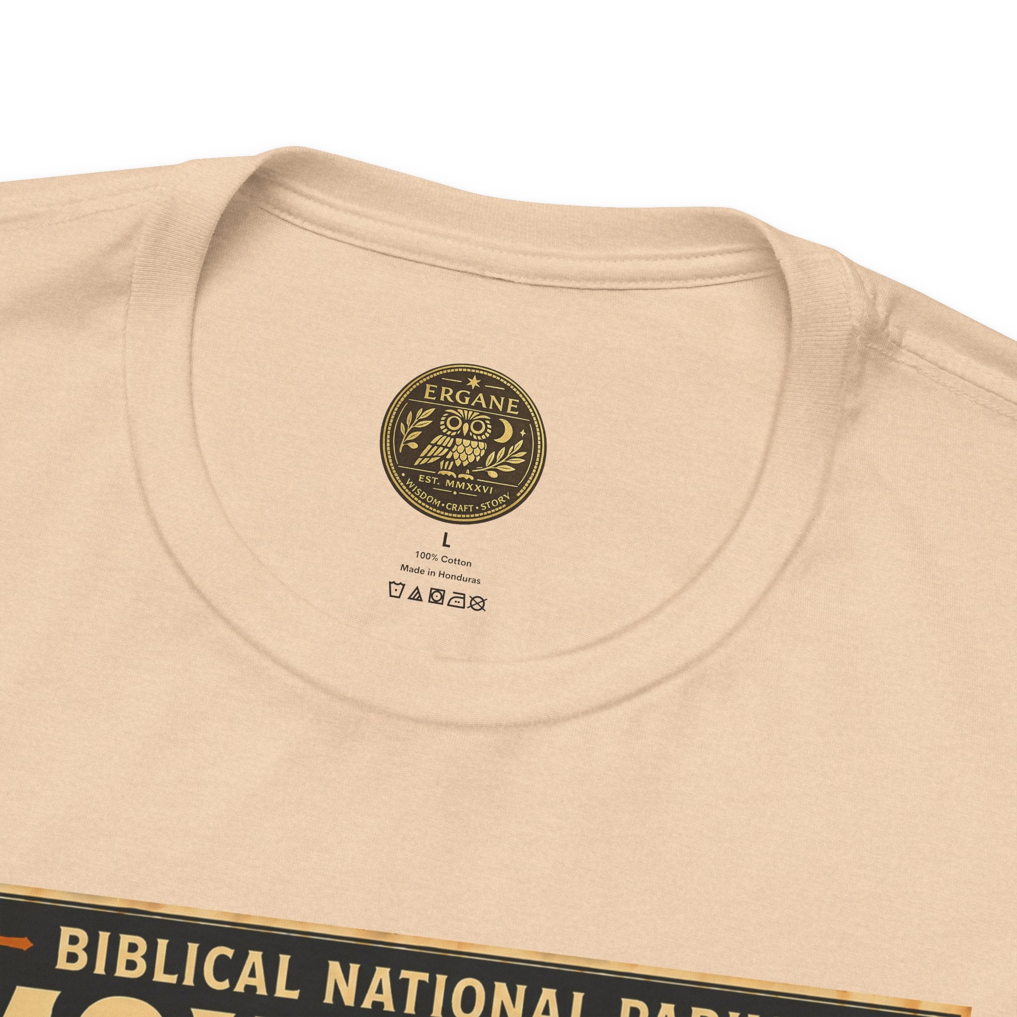 Biblical National Parks Collection II- The Exodus Trail #013/013 Exodus 20: 22-29 | Vintage nature poster Tee | Biblical national parks graphic shirt