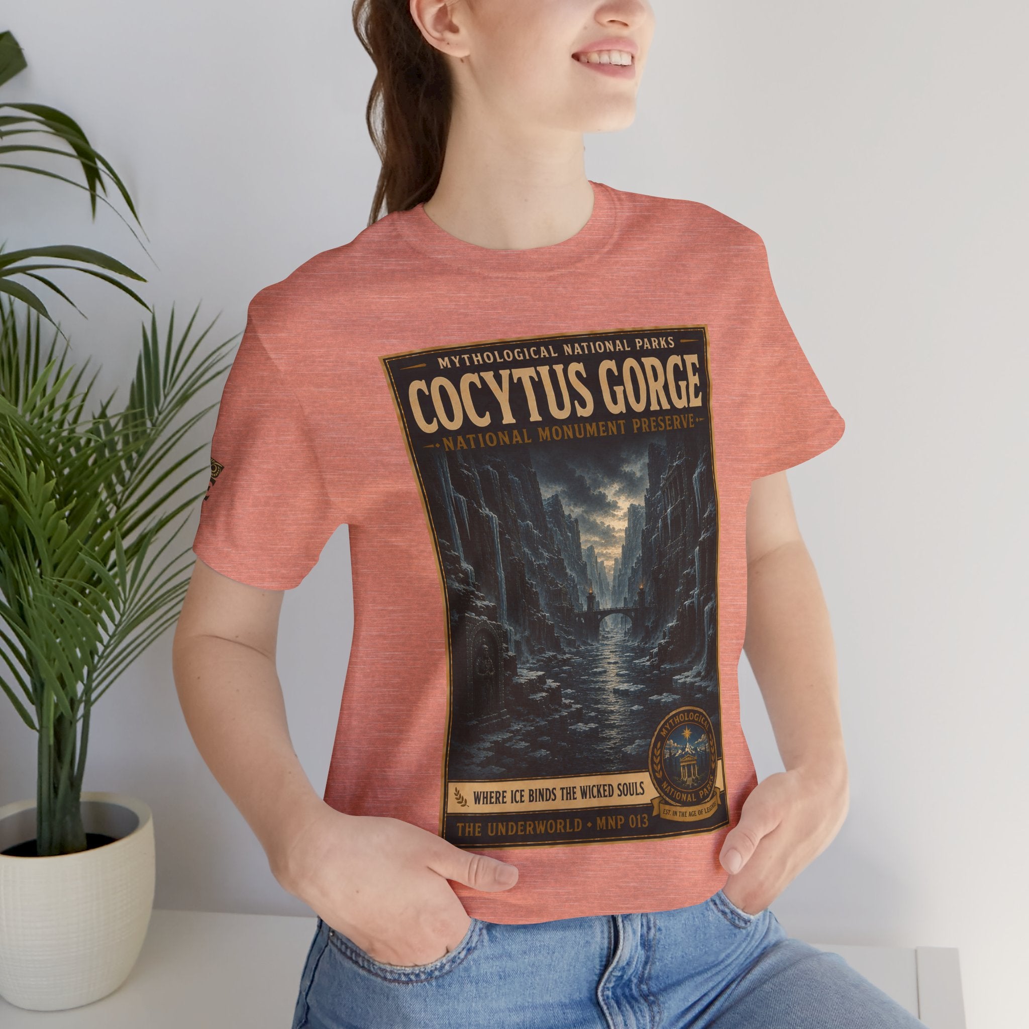 Mythological National Parks Collection II- #013-016 -The Underworld | Vintage nature poster Tee | Mythological National Parks graphic shirt