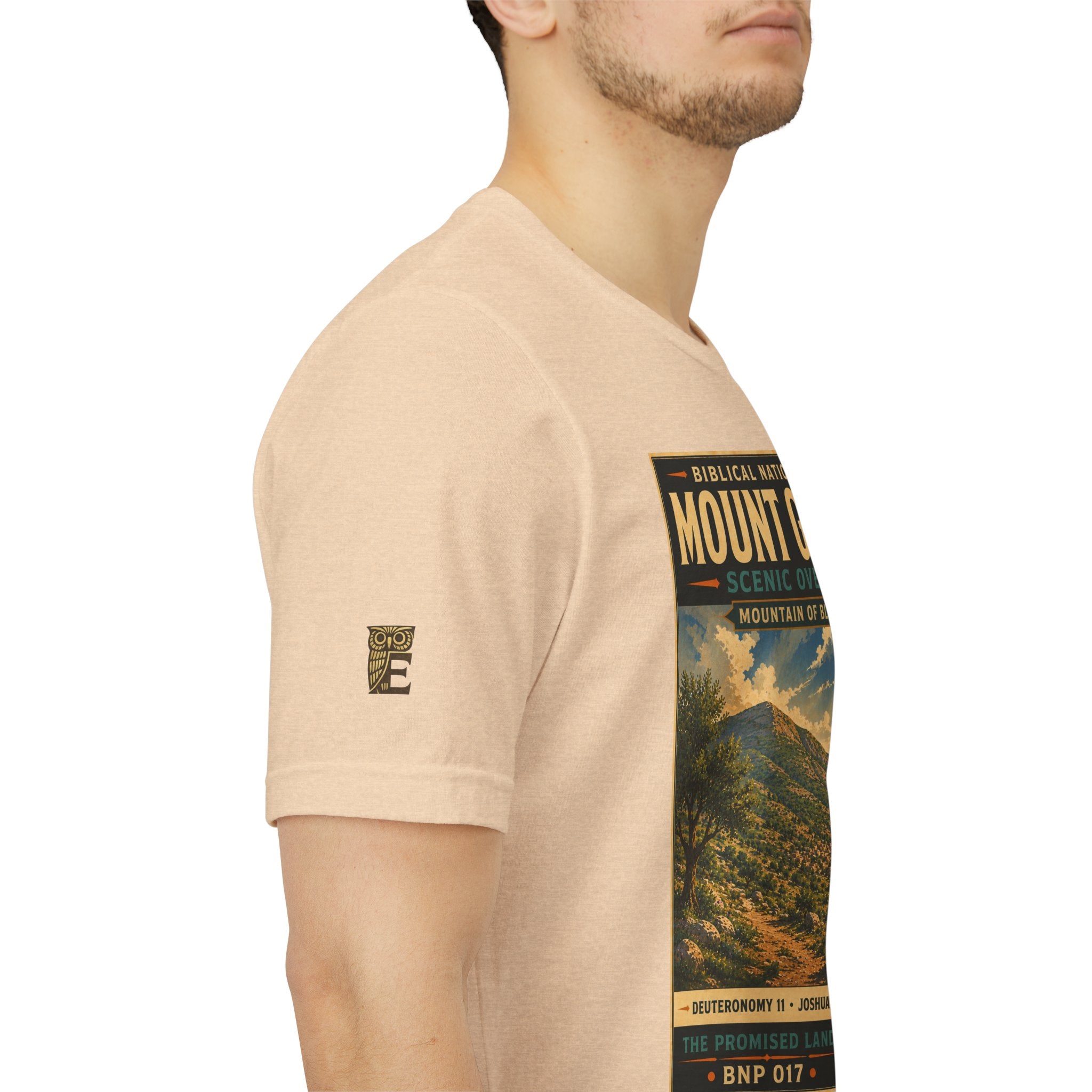 Biblical National Parks Collection III- The Promised Land #017/018 Joshua 8 | Vintage nature poster Tee | Biblical national parks graphic shirt