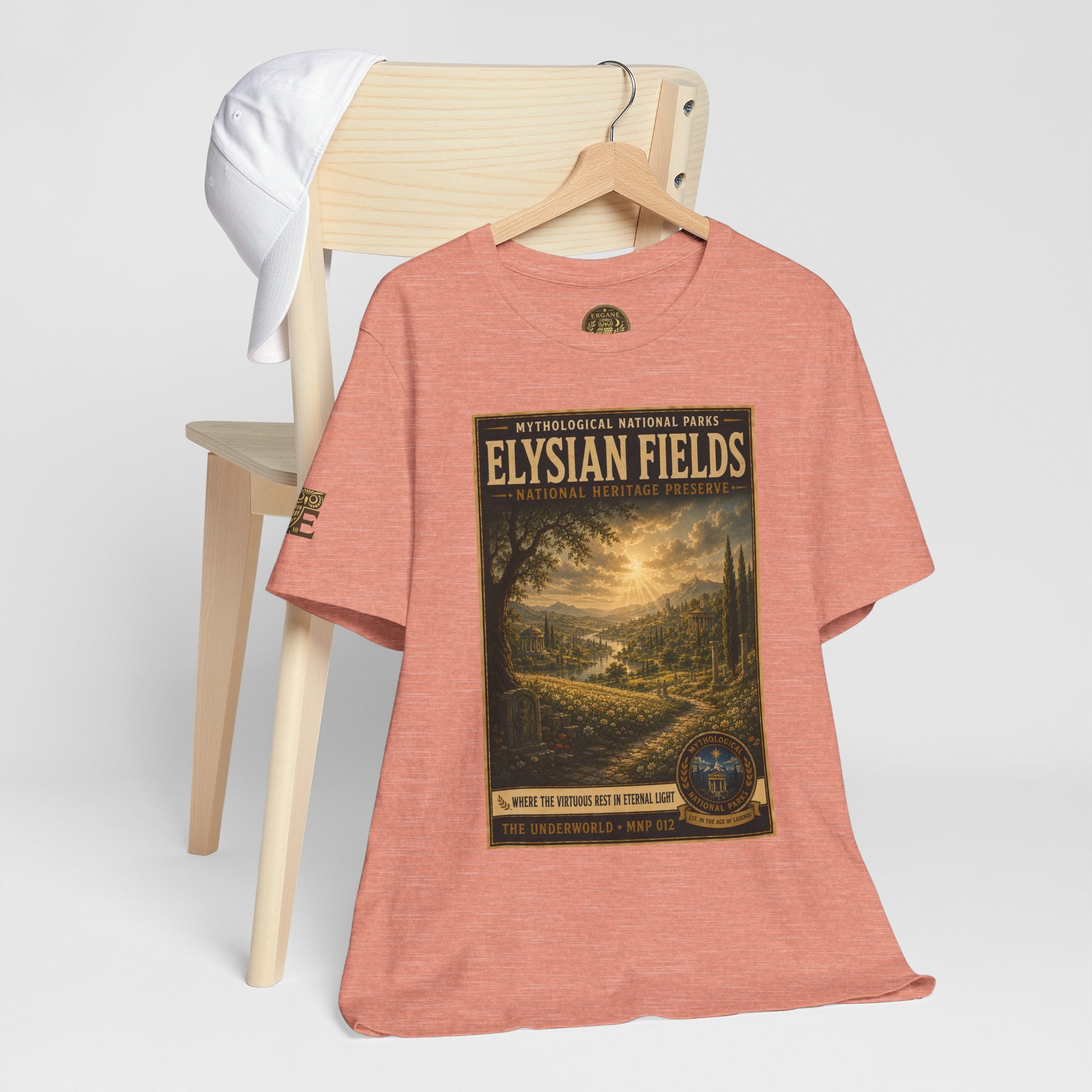 Mythological National Parks Collection II- #012-016 -The Underworld | Vintage nature poster Tee | Mythological National Parks graphic shirt