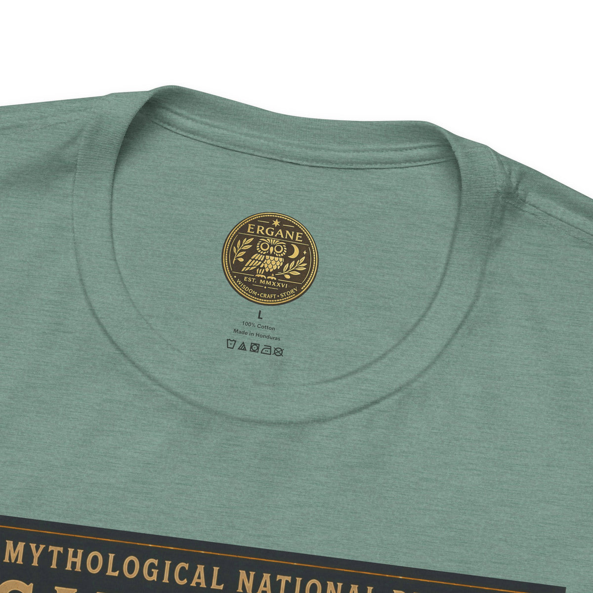 Mythological National Parks COLLECTION V- #048-050 TITANS & PRIMORDIAL REALMS | Vintage nature poster Tee | Mythological National Parks graphic shirt