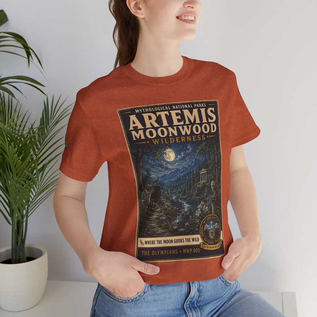 Mythological National Parks Collection I- #005-007 -The Olympians | Vintage nature poster Tee | Mythological National Parks graphic shirt