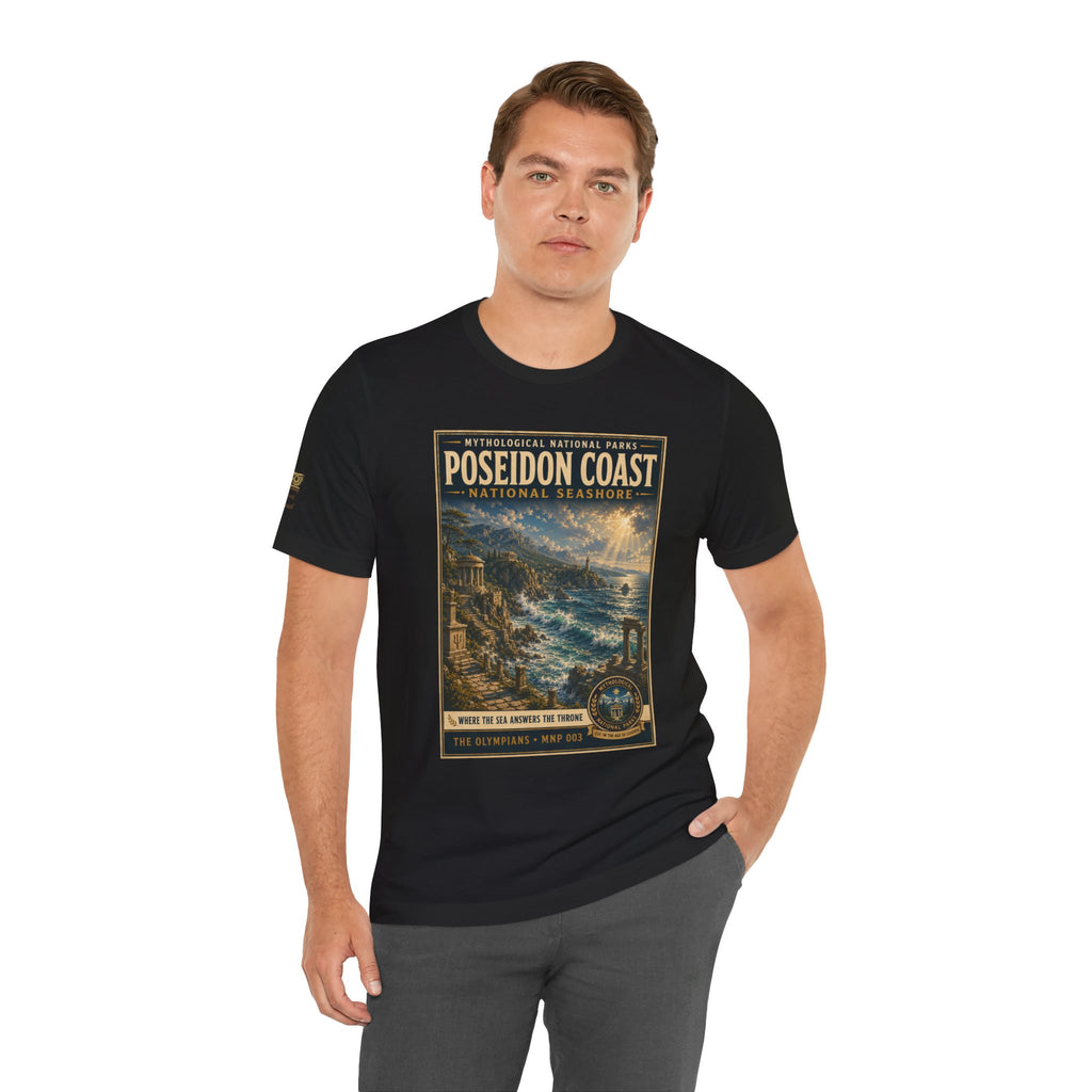 Mythological National Parks Collection I- #003-007 - The Olympians | Vintage nature poster Tee | Mythological National Parks graphic shirt