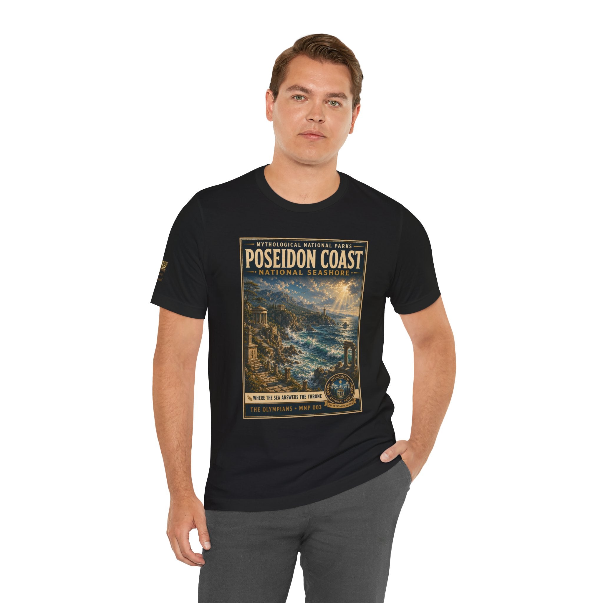 Mythological National Parks Collection I- #003-007 - The Olympians | Vintage nature poster Tee | Mythological National Parks graphic shirt