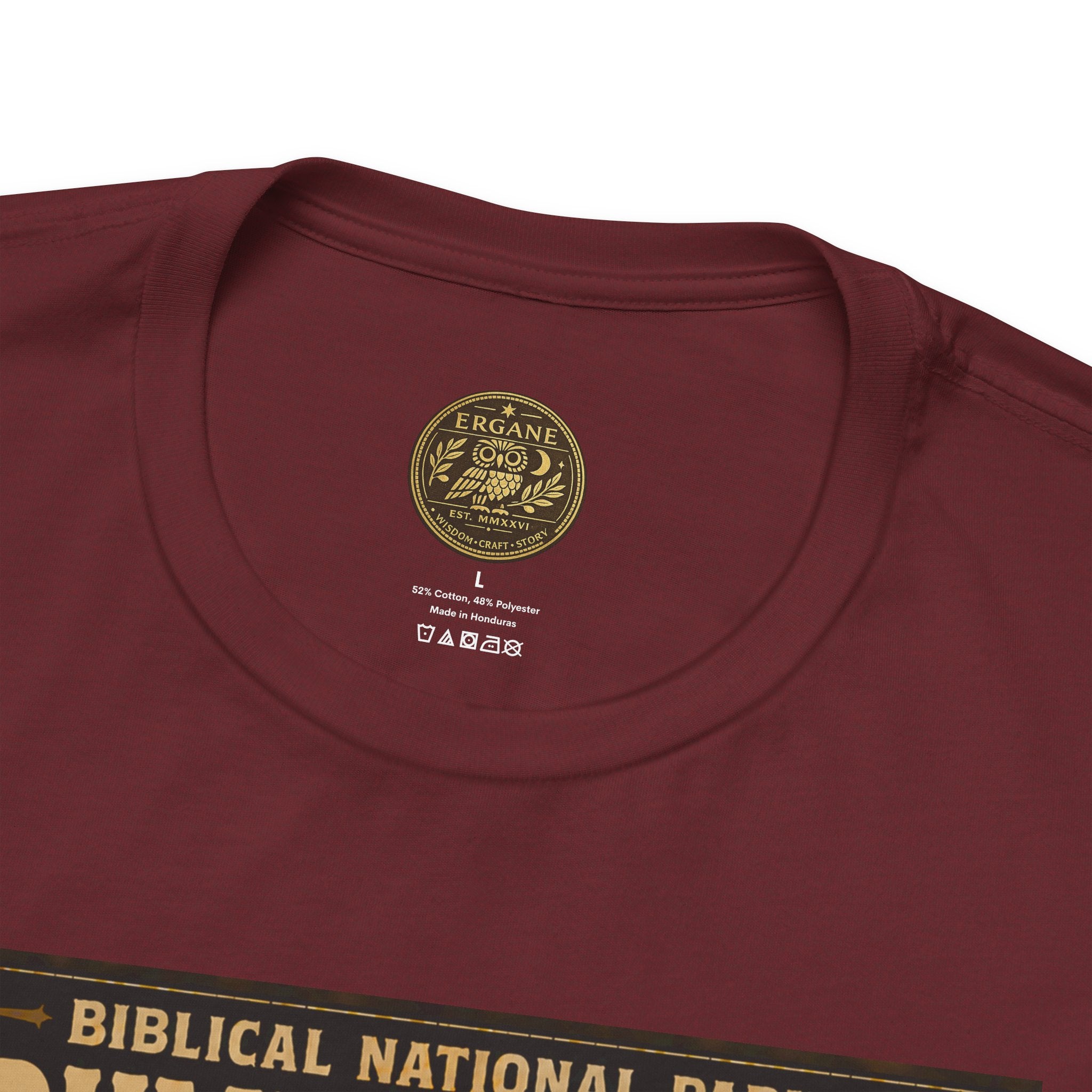 Biblical National Parks Collection X- #058/061 - Revelation: The Final Frontier | Revelation 8-9 | Vintage nature poster Tee | Biblical national parks graphic shirt