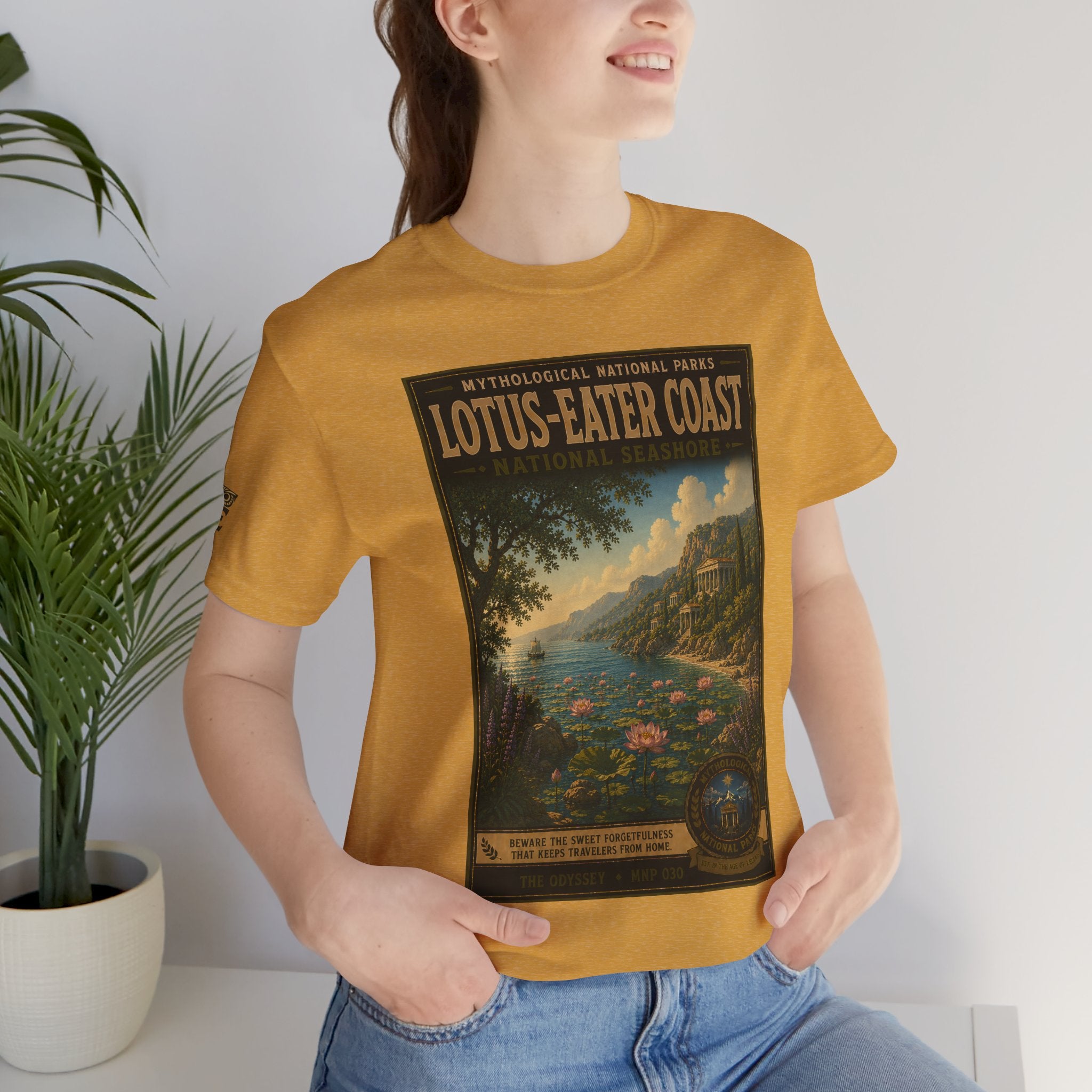 Mythological National Parks Collection IV- #030-038 - THE ODYSSEY | Vintage nature poster Tee | Mythological National Parks graphic shirt