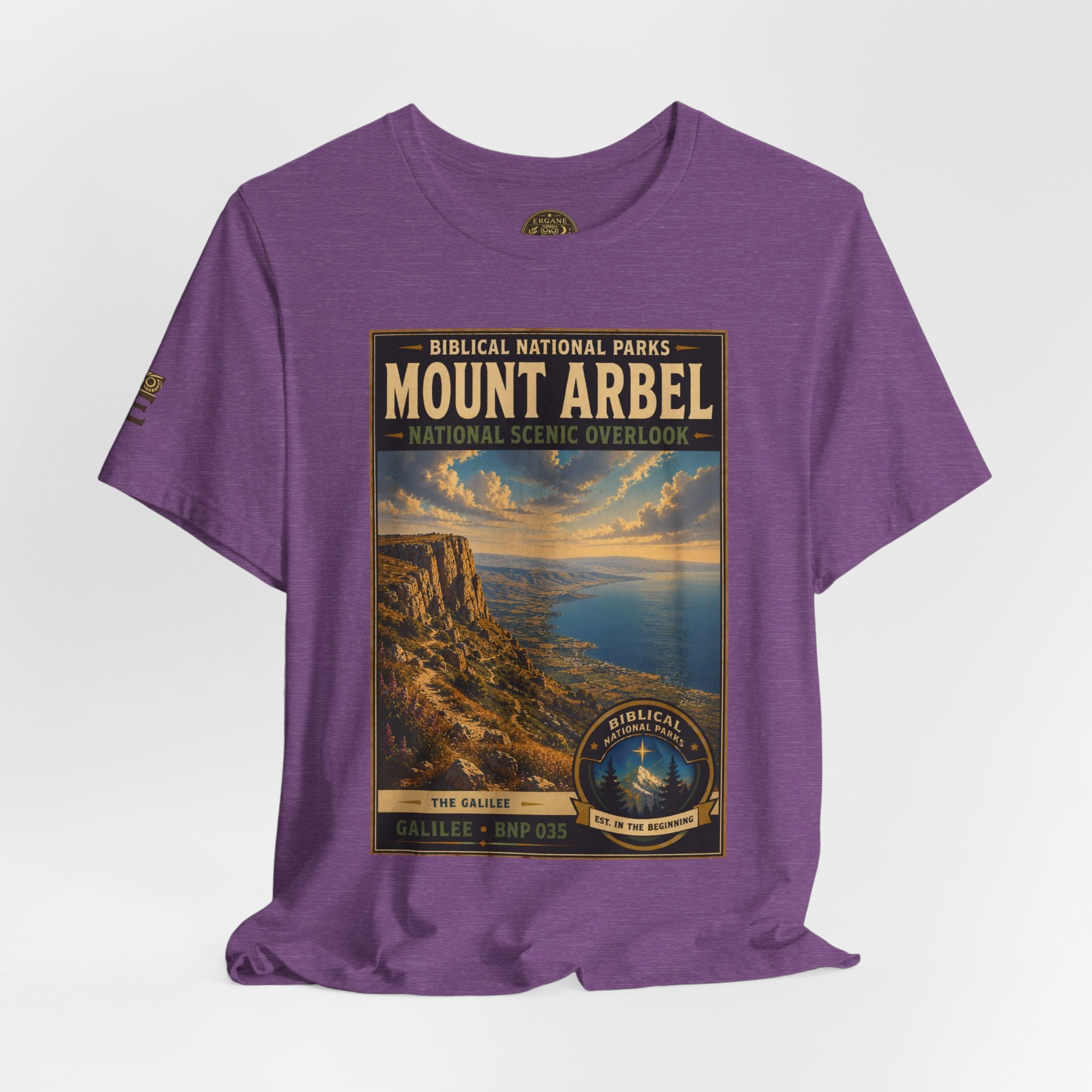 Biblical National Parks Collection VI- Galilee #035/035 The Galilee | Vintage nature poster Tee | Biblical national parks graphic shirt