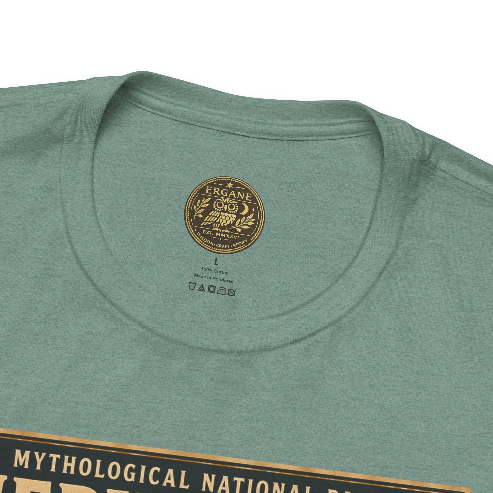 Mythological National Parks Collection I- #006-007 -The Olympians | Vintage nature poster Tee | Mythological National Parks graphic shirt