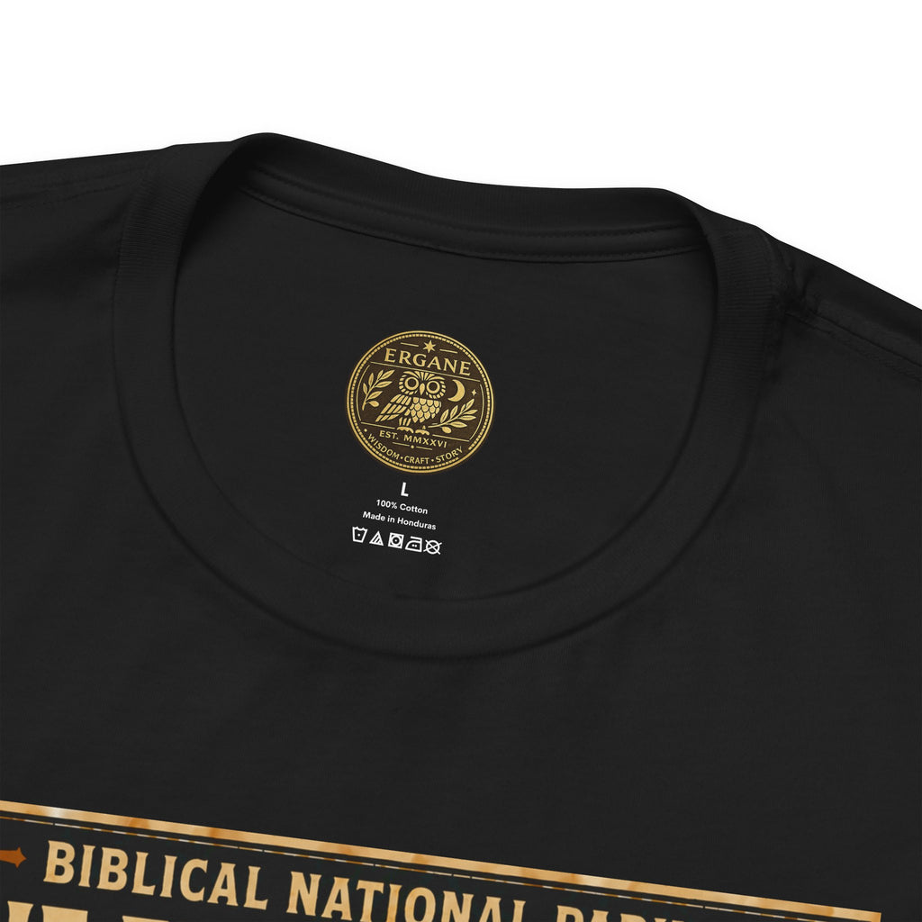 Biblical National Parks Collection V- Prophets & Wonders #028/030 Daniel 3 | Vintage nature poster Tee | Biblical national parks graphic shirt