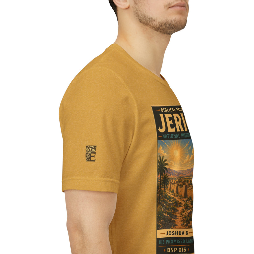 Biblical National Parks Collection III- The Promised Land #016/018 Joshua 6 | Vintage nature poster Tee | Biblical national parks graphic shirt