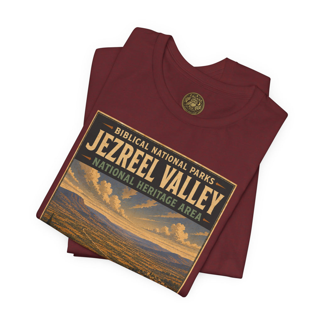 Biblical National Parks Collection IV- Heros & Battlefields #021/023 Biblical Crossroads | Vintage nature poster Tee | Biblical national parks graphic shirt