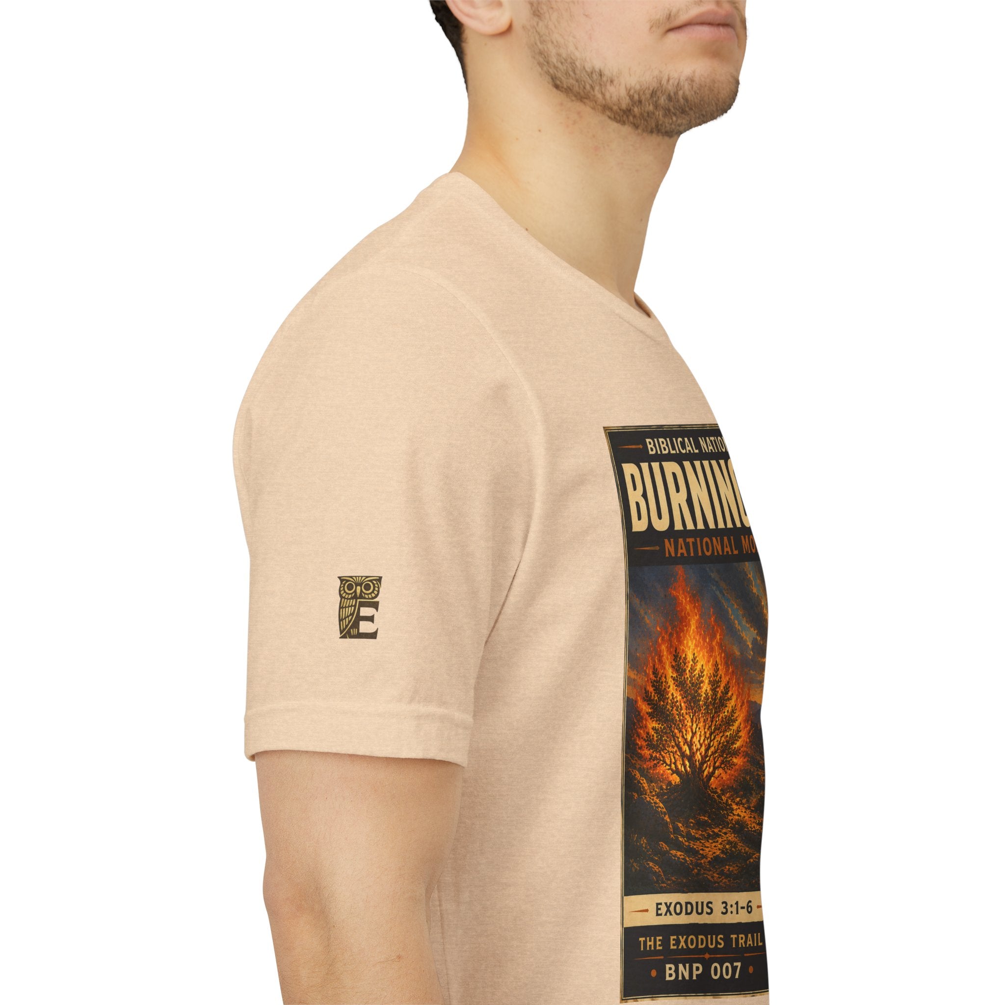 Biblical National Parks Collection II- The Exodus Trail #007/013 Exodus 3: 1-6 | Vintage nature poster Tee | Biblical national parks graphic shirt