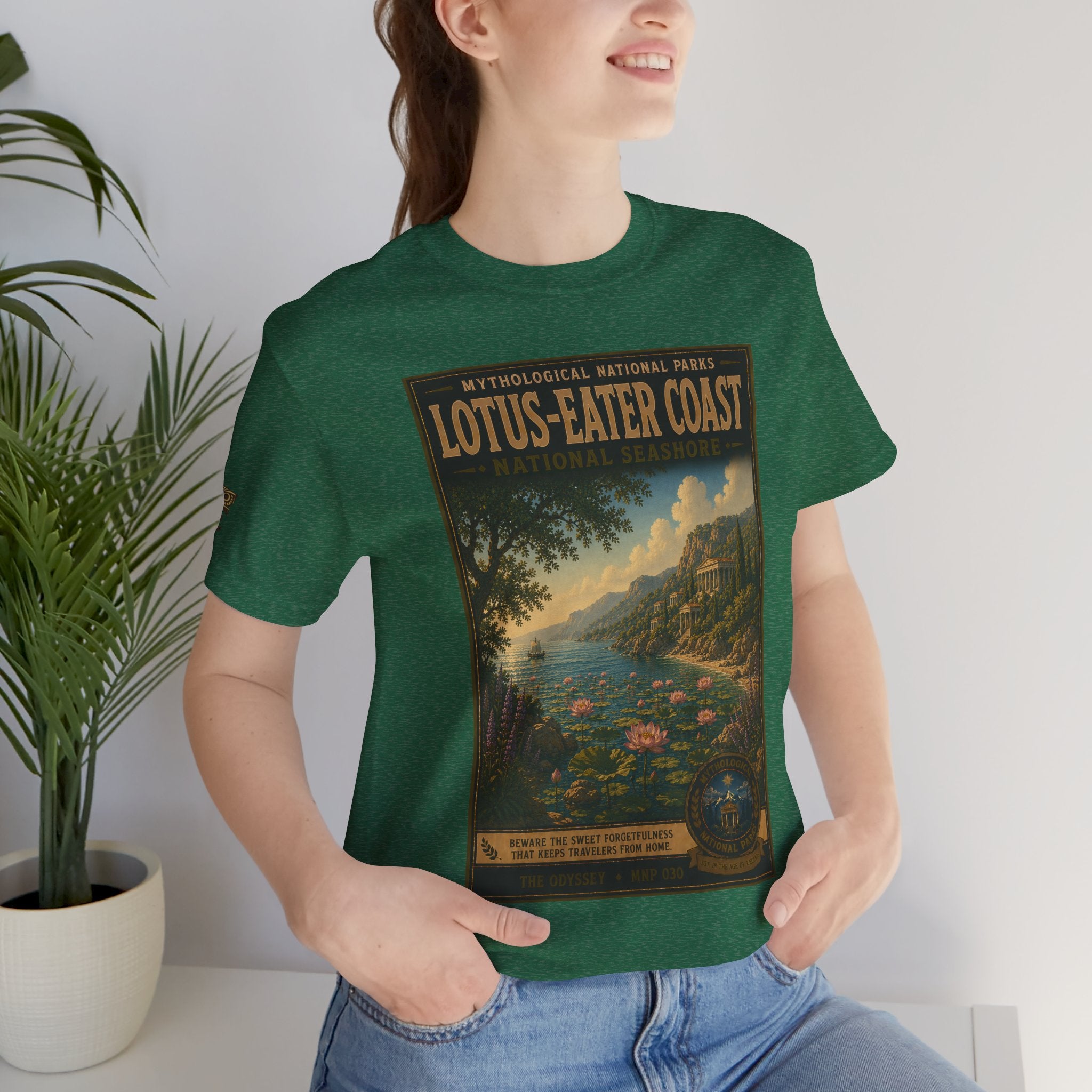 Mythological National Parks Collection IV- #030-038 - THE ODYSSEY | Vintage nature poster Tee | Mythological National Parks graphic shirt