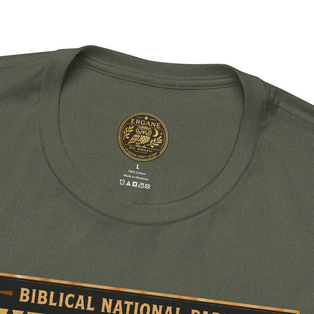 Biblical National Parks Collection V- Prophets & Wonders #027/030 Daniel 6 | Vintage nature poster Tee | Biblical national parks graphic shirt