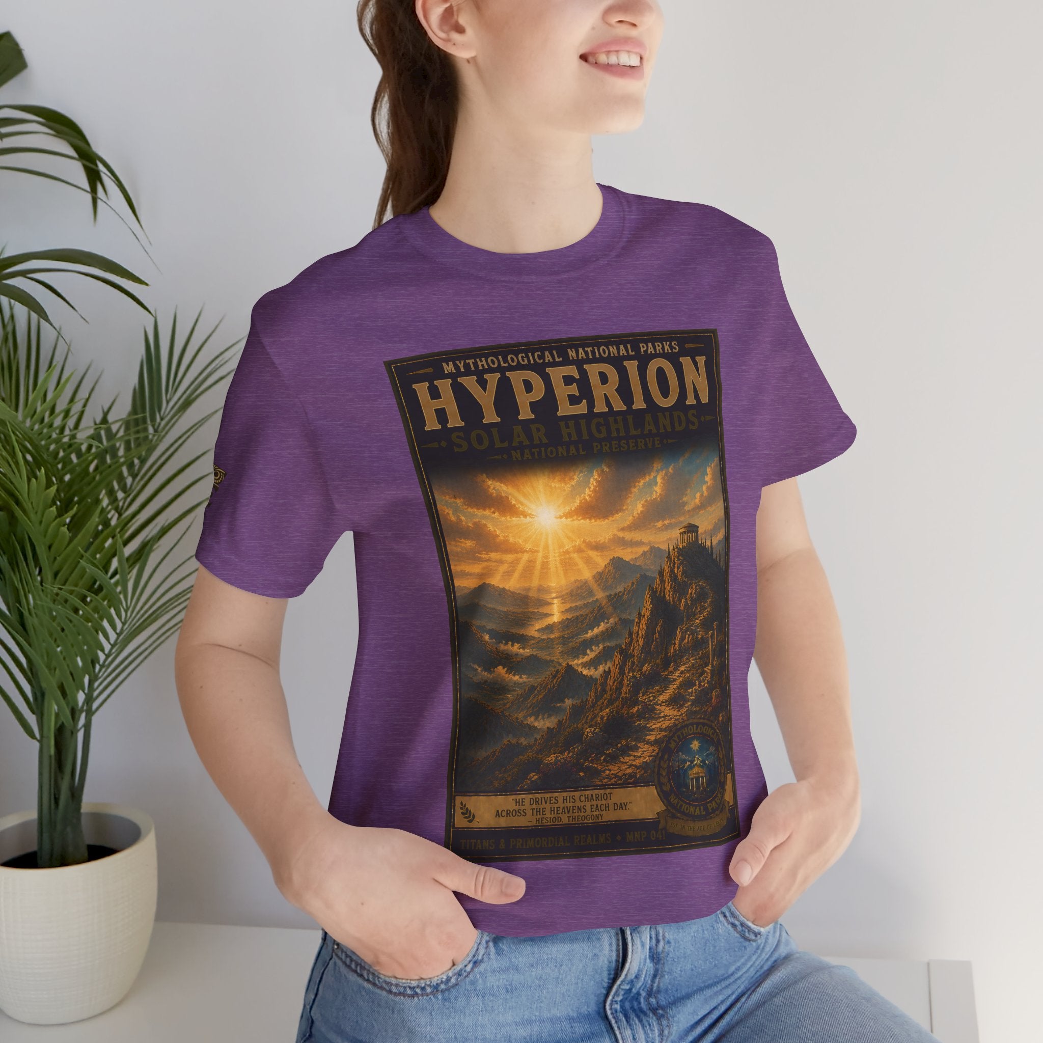 Mythological National Parks COLLECTION V- #041-050 TITANS & PRIMORDIAL REALMS | Vintage nature poster Tee | Mythological National Parks graphic shirt