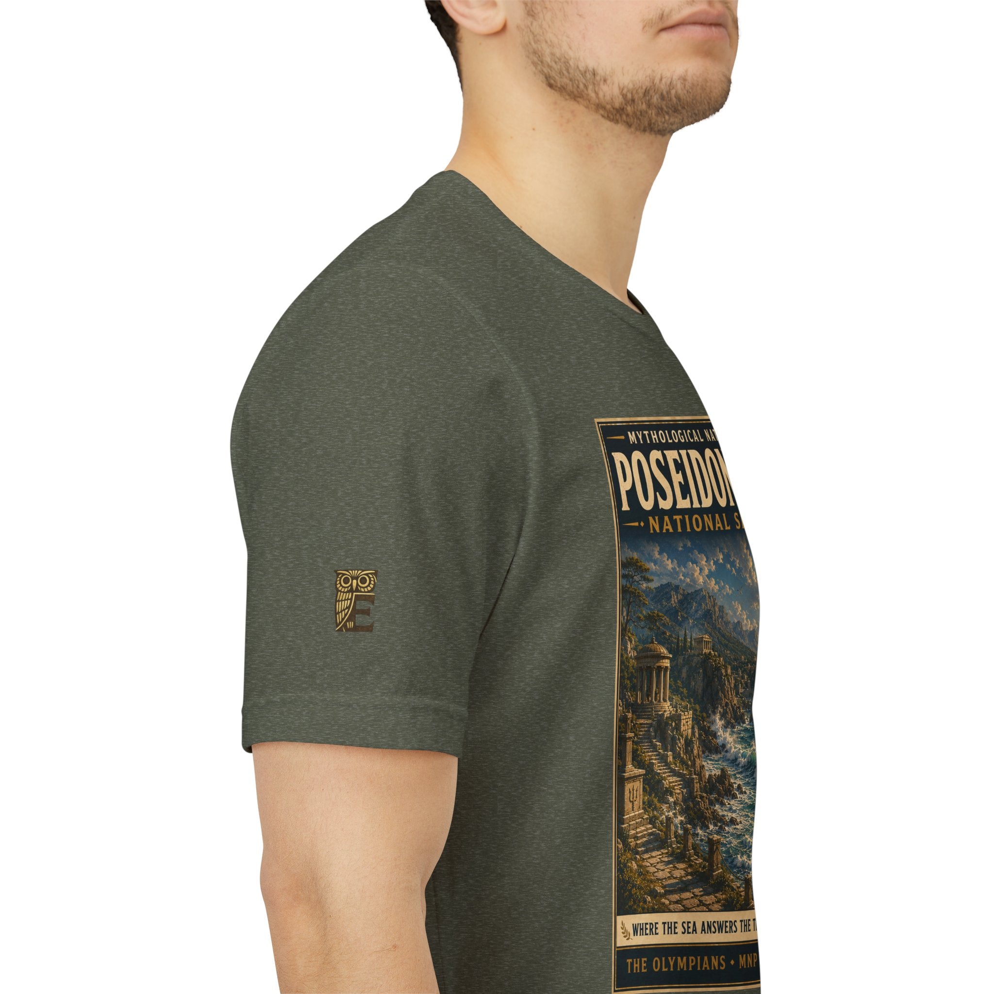 Mythological National Parks Collection I- #003-007 - The Olympians | Vintage nature poster Tee | Mythological National Parks graphic shirt