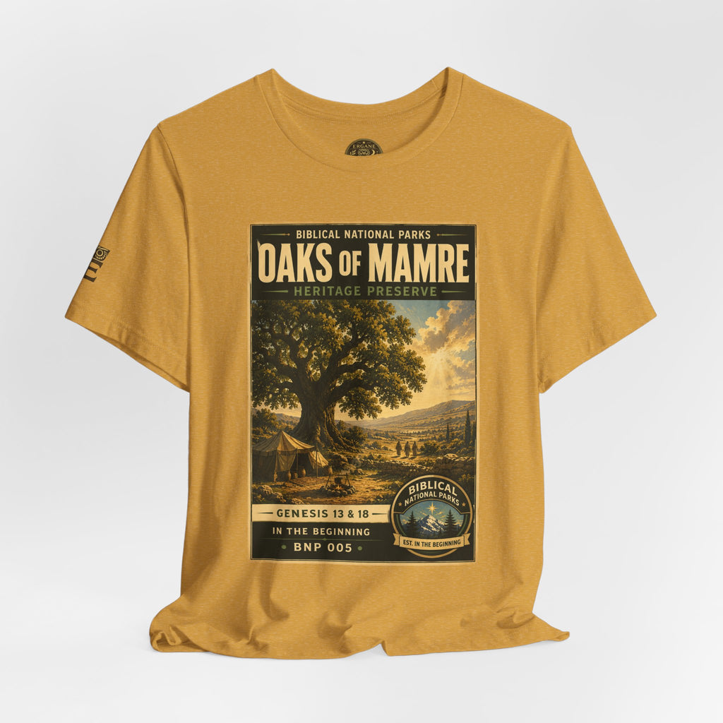 Biblical National Parks Collection I- In The Beginning #005/006 Genesis 13 & 18 | Vintage nature poster Tee | Biblical national parks graphic shirt