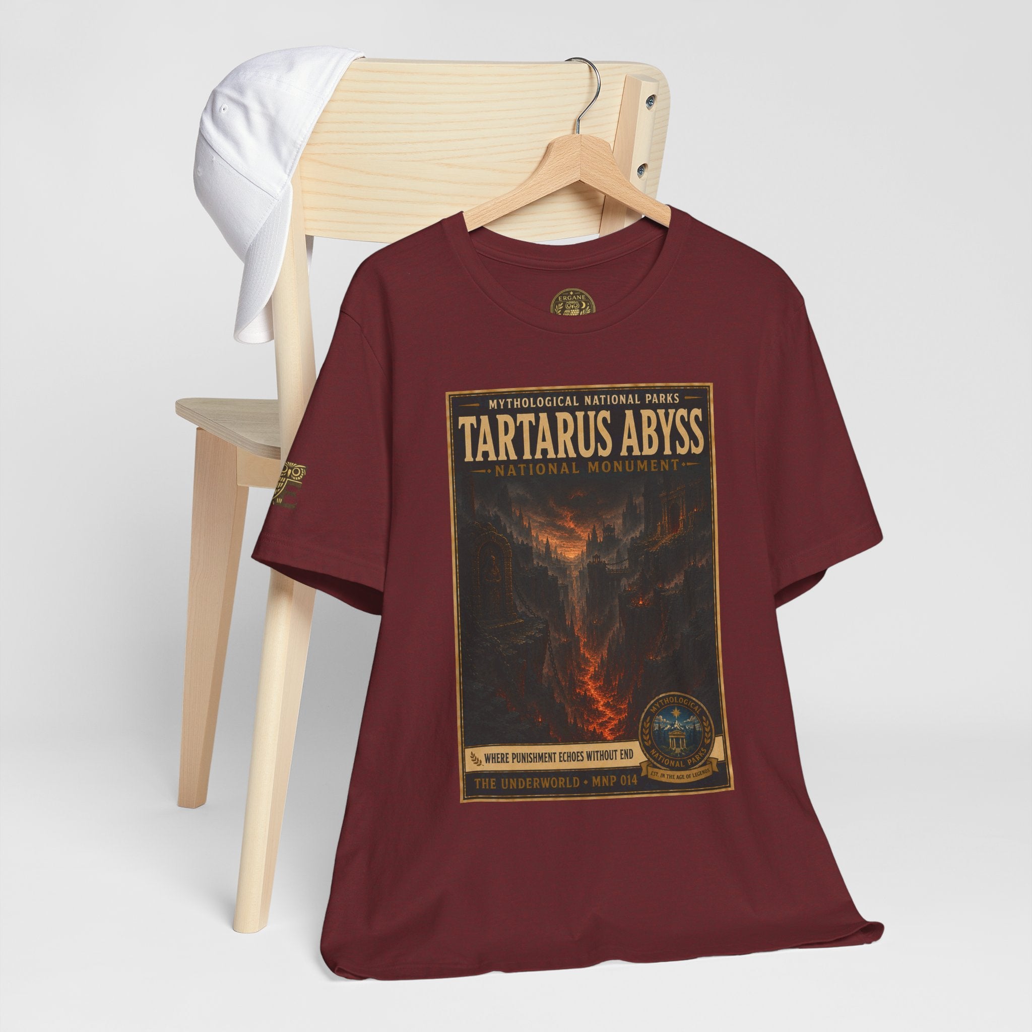 Mythological National Parks Collection II- #014-016 -The Underworld | Vintage nature poster Tee | Mythological National Parks graphic shirt