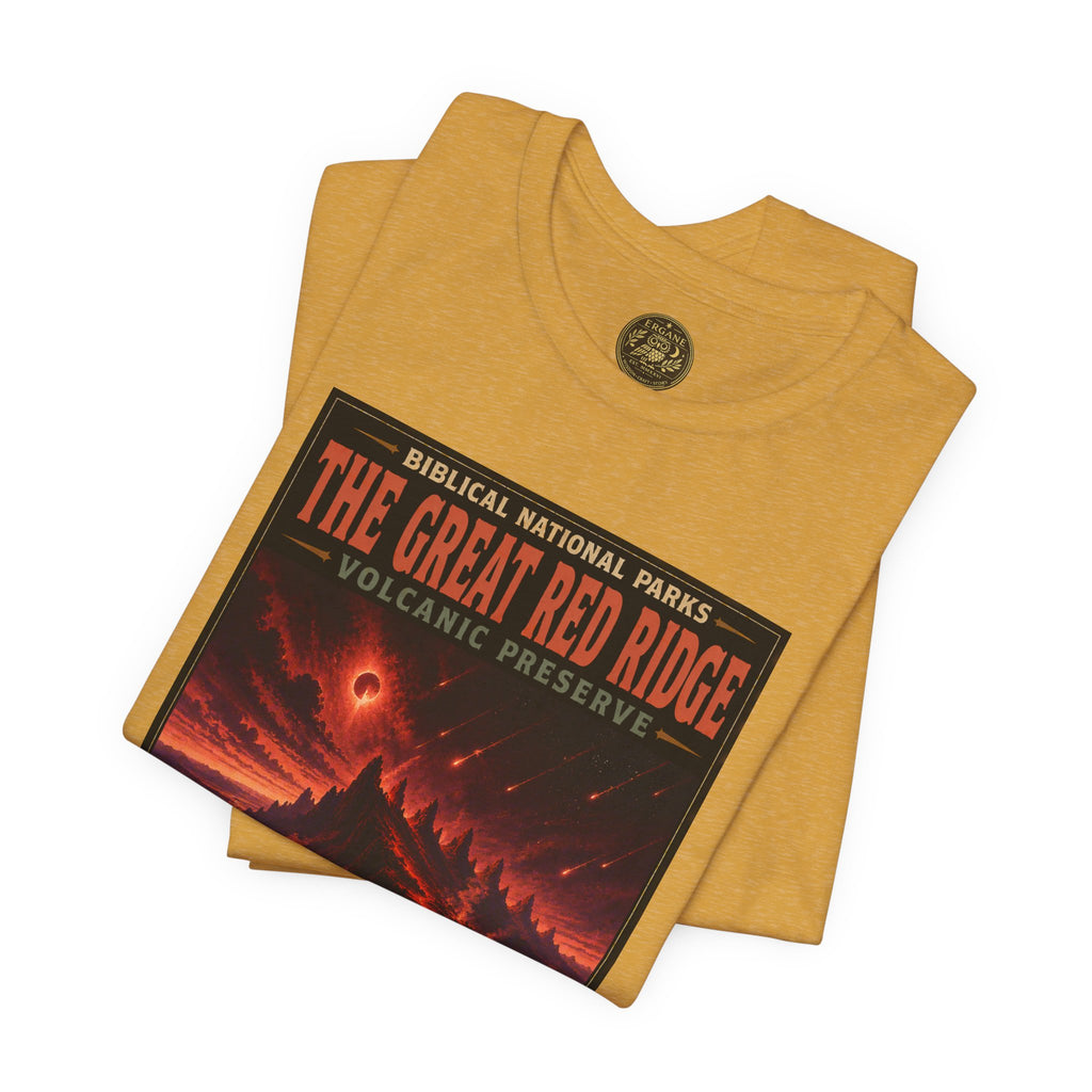 Biblical National Parks Collection X- #059/061 - Revelation: The Final Frontier | Revelation 12 | Vintage nature poster Tee | Biblical national parks graphic shirt