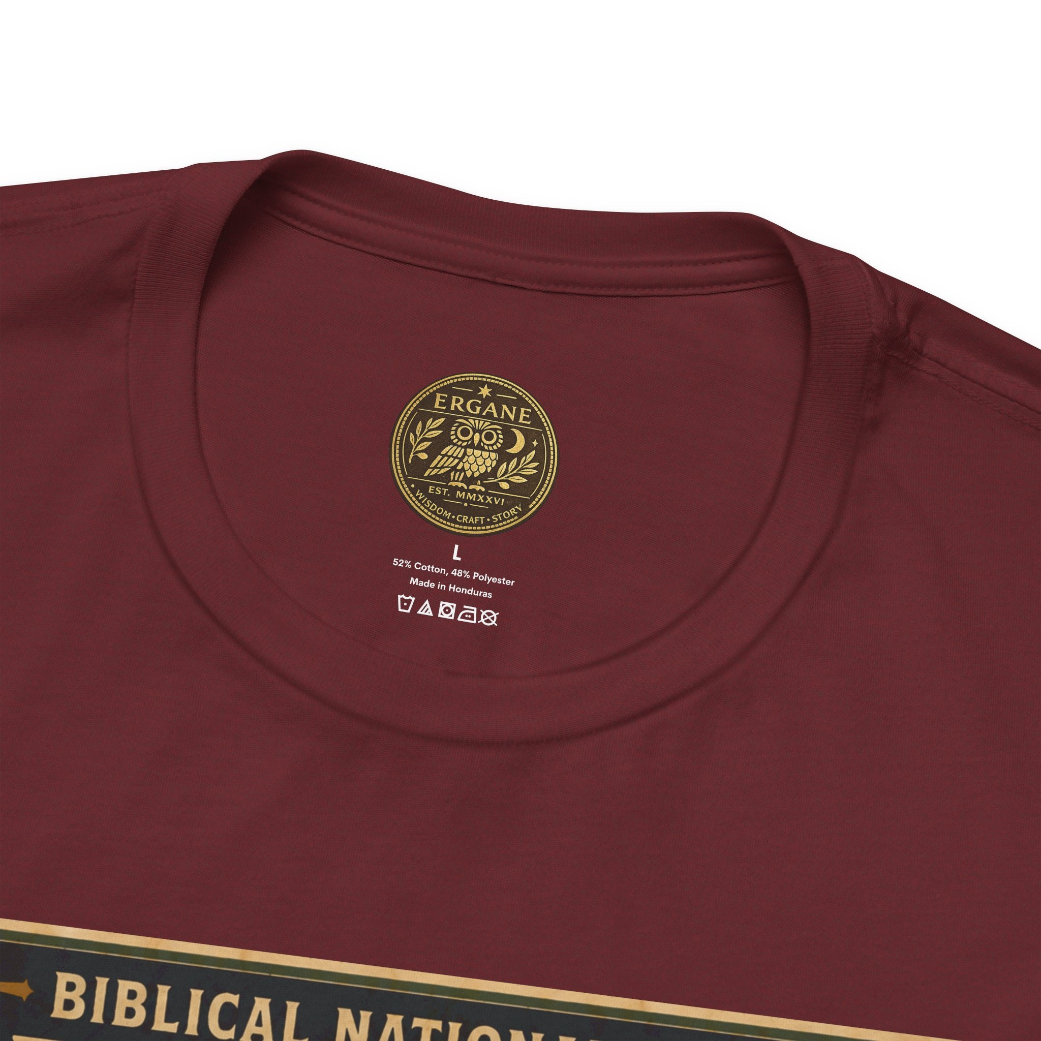 Biblical National Parks Collection V- Prophets & Wonders #029/030 Jonah 3 | Vintage nature poster Tee | Biblical national parks graphic shirt
