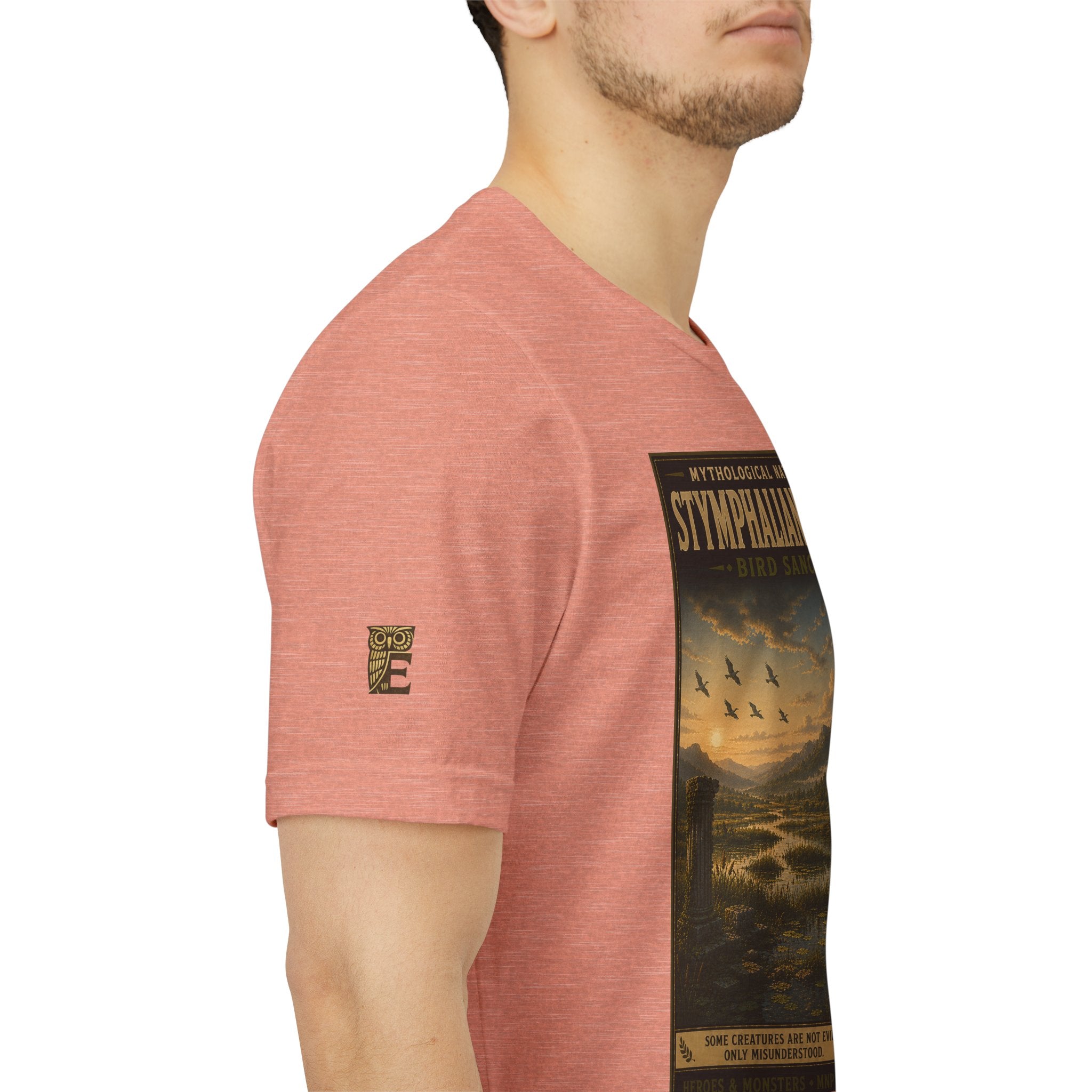 Mythological National Parks Collection III- #022-028 - Heros & Monsters | Vintage nature poster Tee | Mythological National Parks graphic shirt