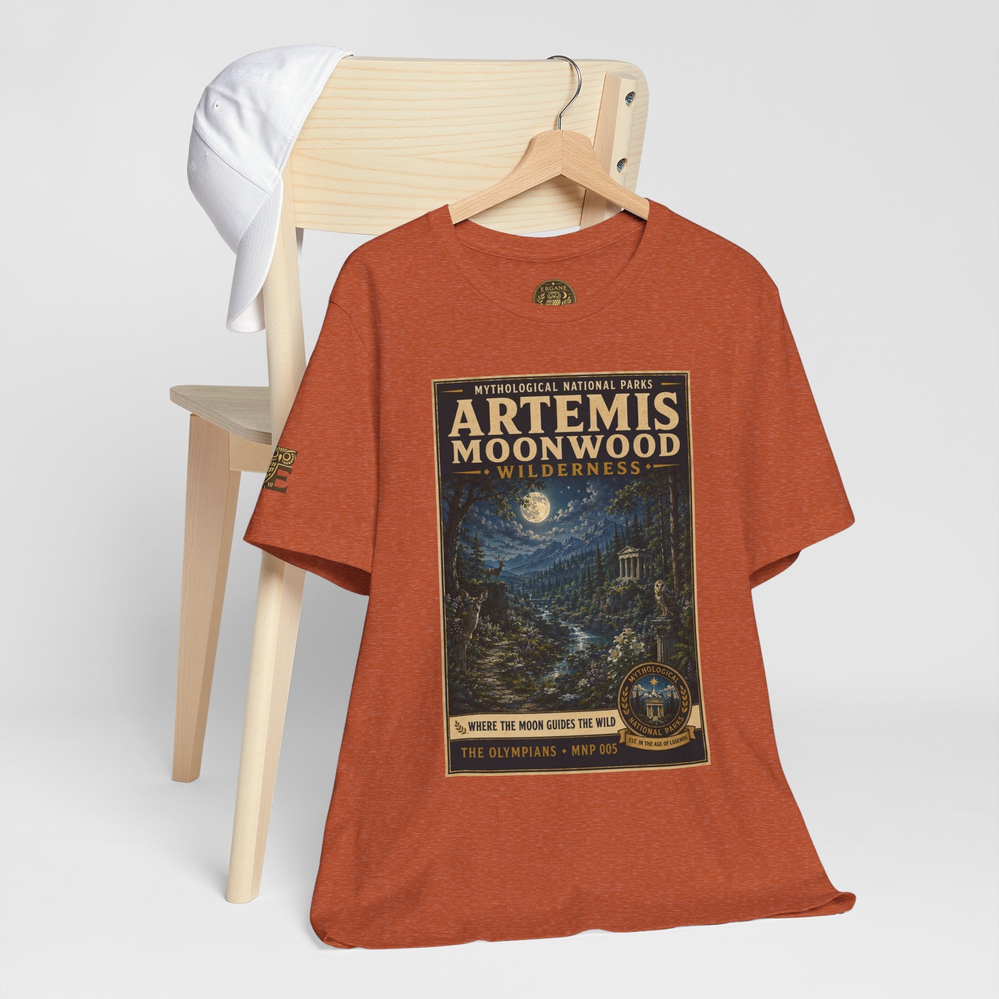 Mythological National Parks Collection I- #005-007 -The Olympians | Vintage nature poster Tee | Mythological National Parks graphic shirt