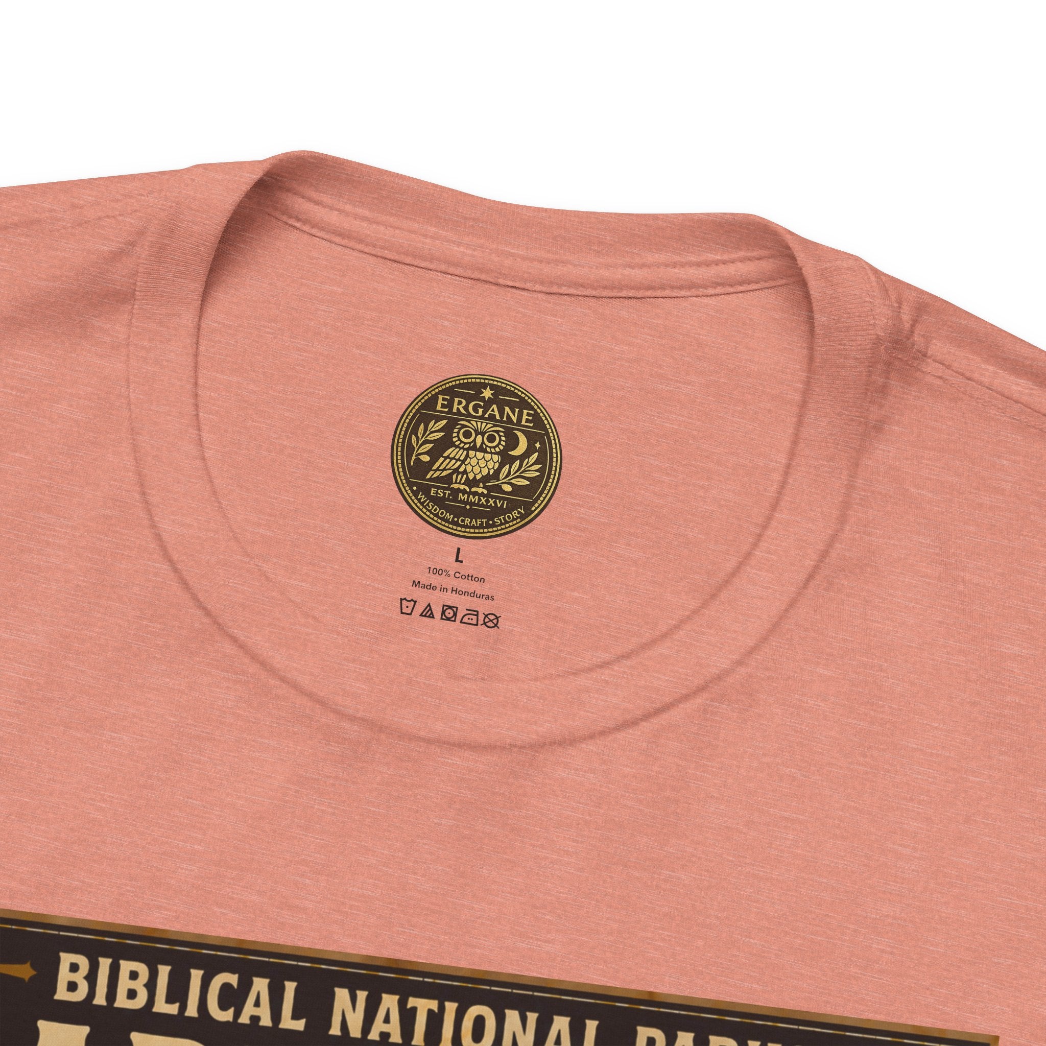 Biblical National Parks Collection VI- Galilee #032/035 Matthew 4 & Mark 1-2 | Vintage nature poster Tee | Biblical national parks graphic shirt