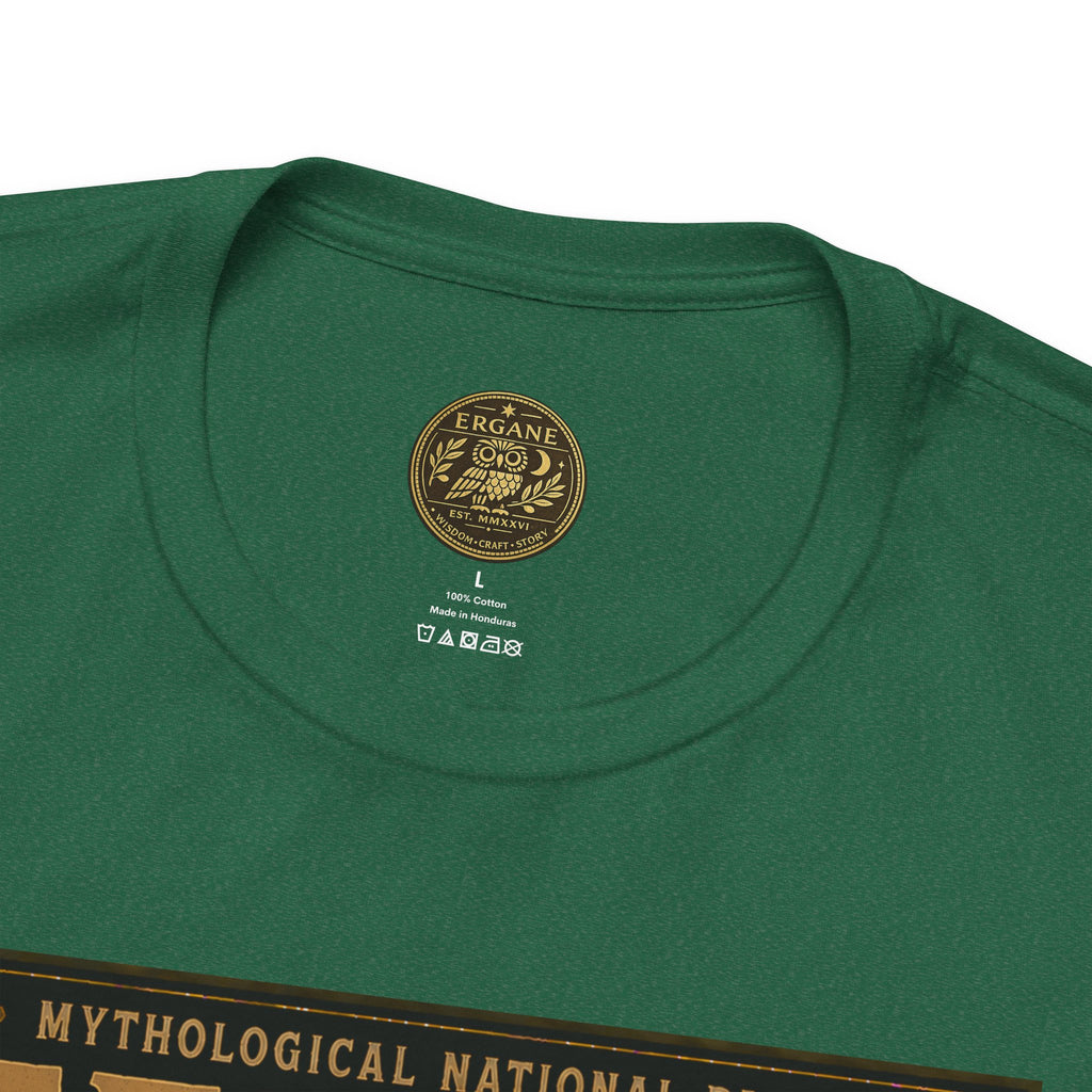 Mythological National Parks COLLECTION V- #043-050 TITANS & PRIMORDIAL REALMS | Vintage nature poster Tee | Mythological National Parks graphic shirt