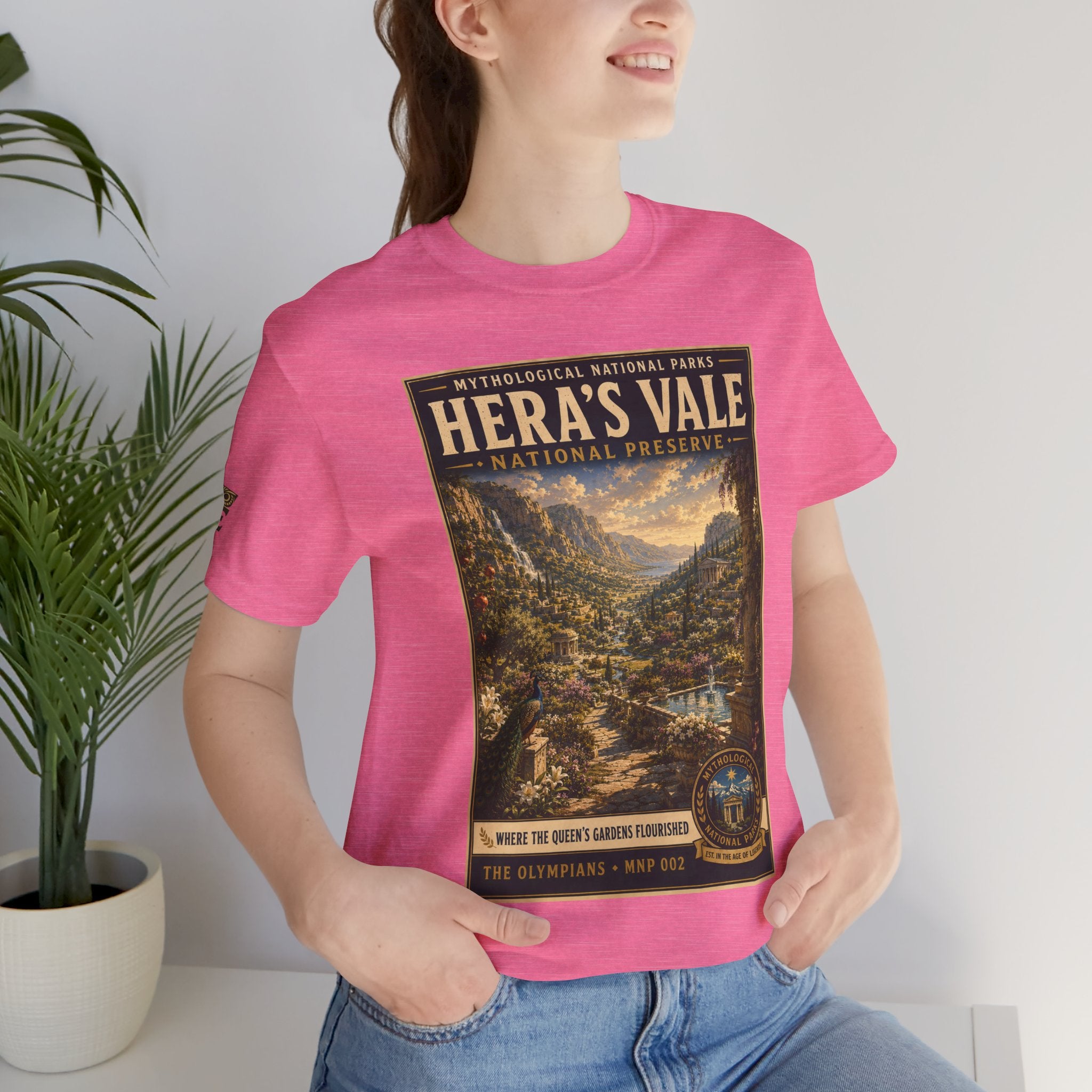 Mythological National Parks Collection I- #002-007 - The Olympians | Vintage nature poster Tee | Mythological National Parks graphic shirt