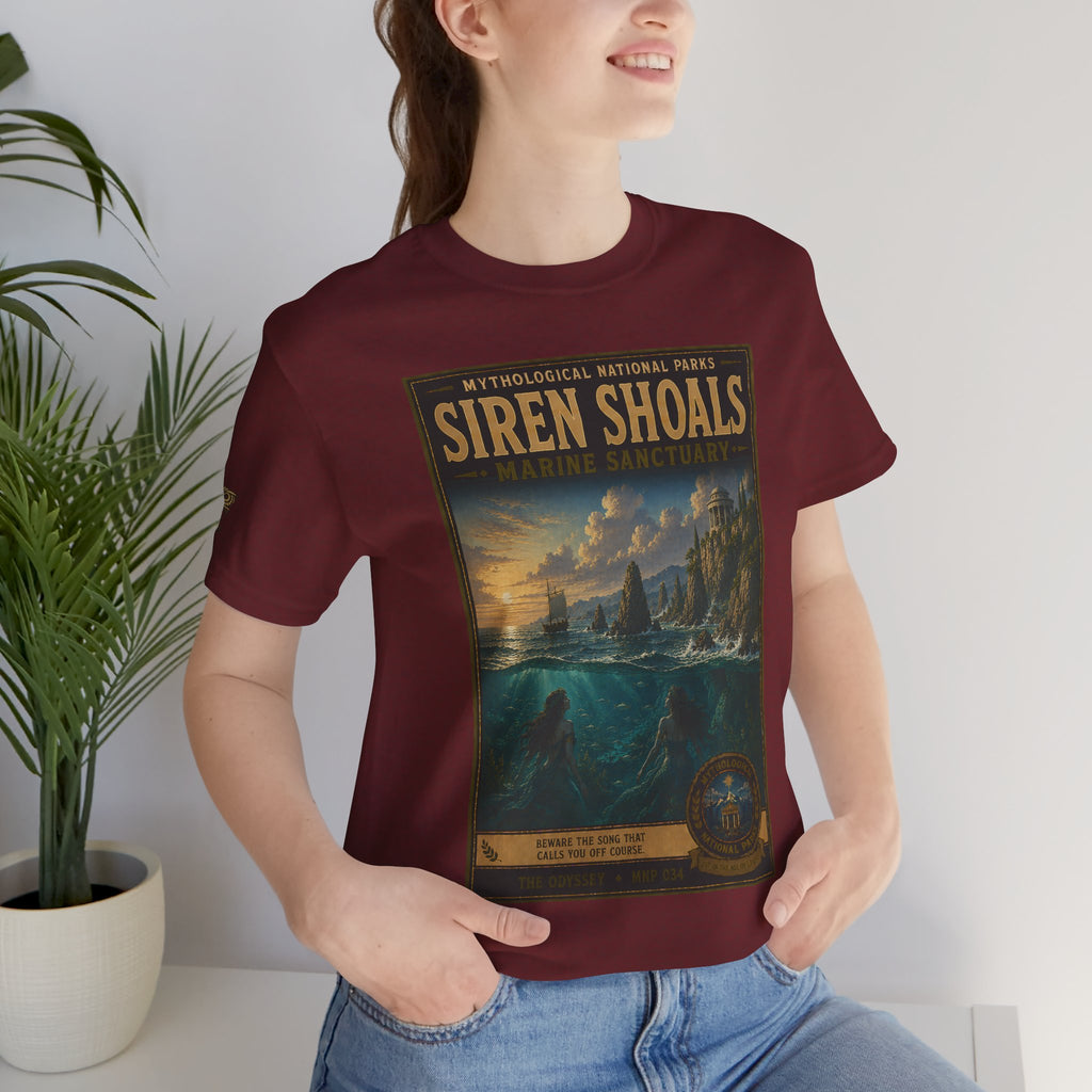 Mythological National Parks Collection IV- #034-038 - THE ODYSSEY | Vintage nature poster Tee | Mythological National Parks graphic shirt