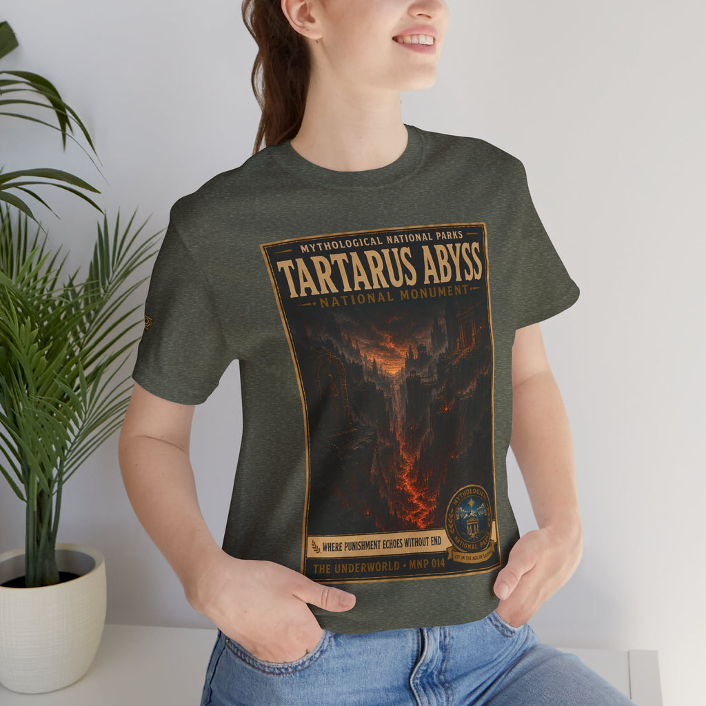 Mythological National Parks Collection II- #014-016 -The Underworld | Vintage nature poster Tee | Mythological National Parks graphic shirt