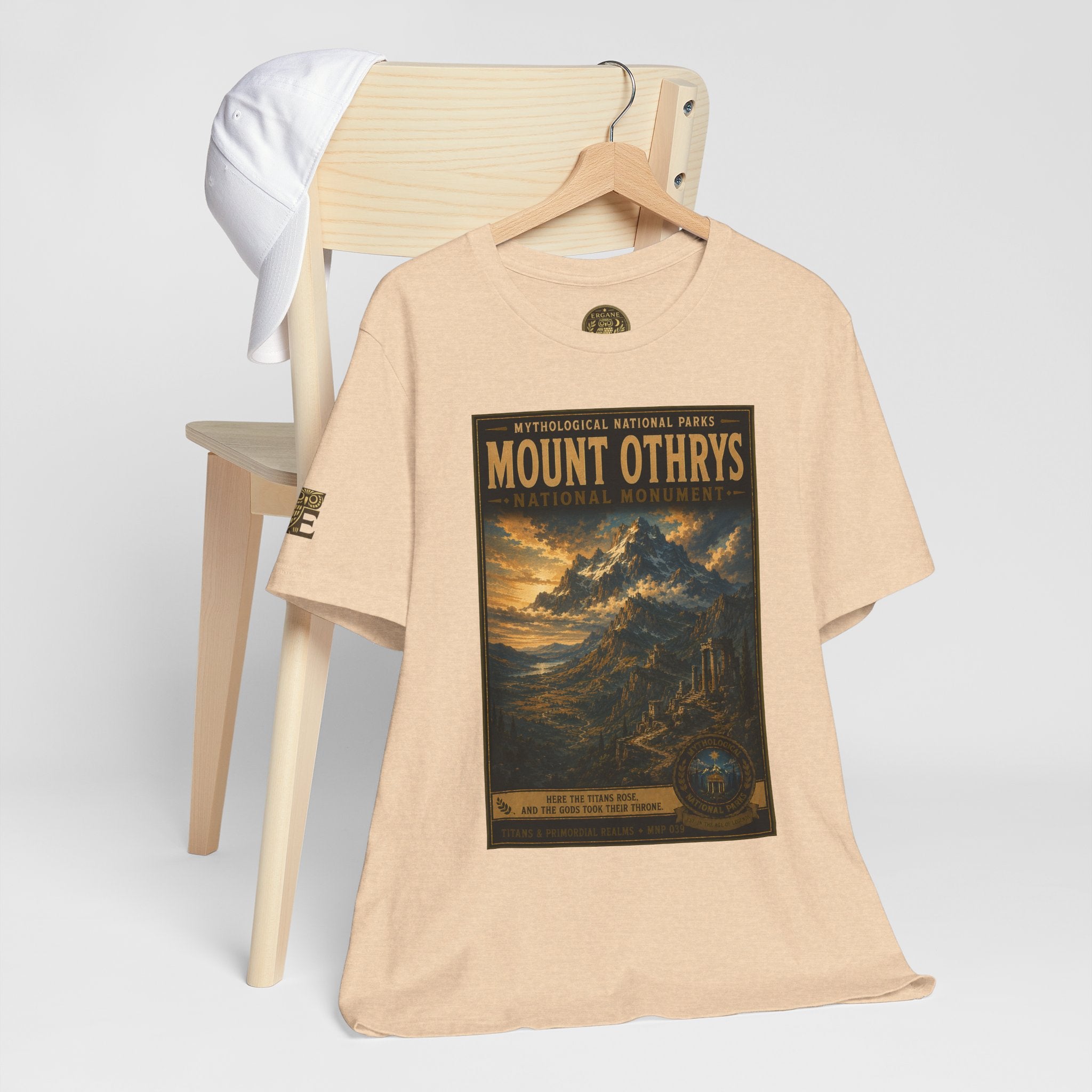 Mythological National Parks COLLECTION V- #039-050 TITANS & PRIMORDIAL REALMS | Vintage nature poster Tee | Mythological National Parks graphic shirt