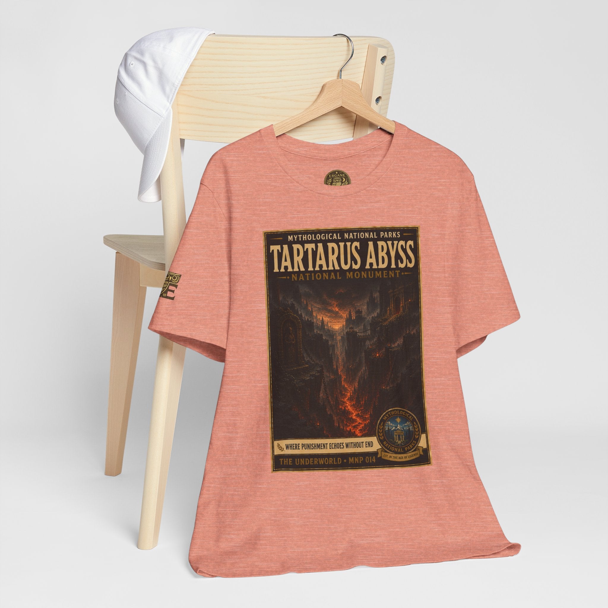 Mythological National Parks Collection II- #014-016 -The Underworld | Vintage nature poster Tee | Mythological National Parks graphic shirt