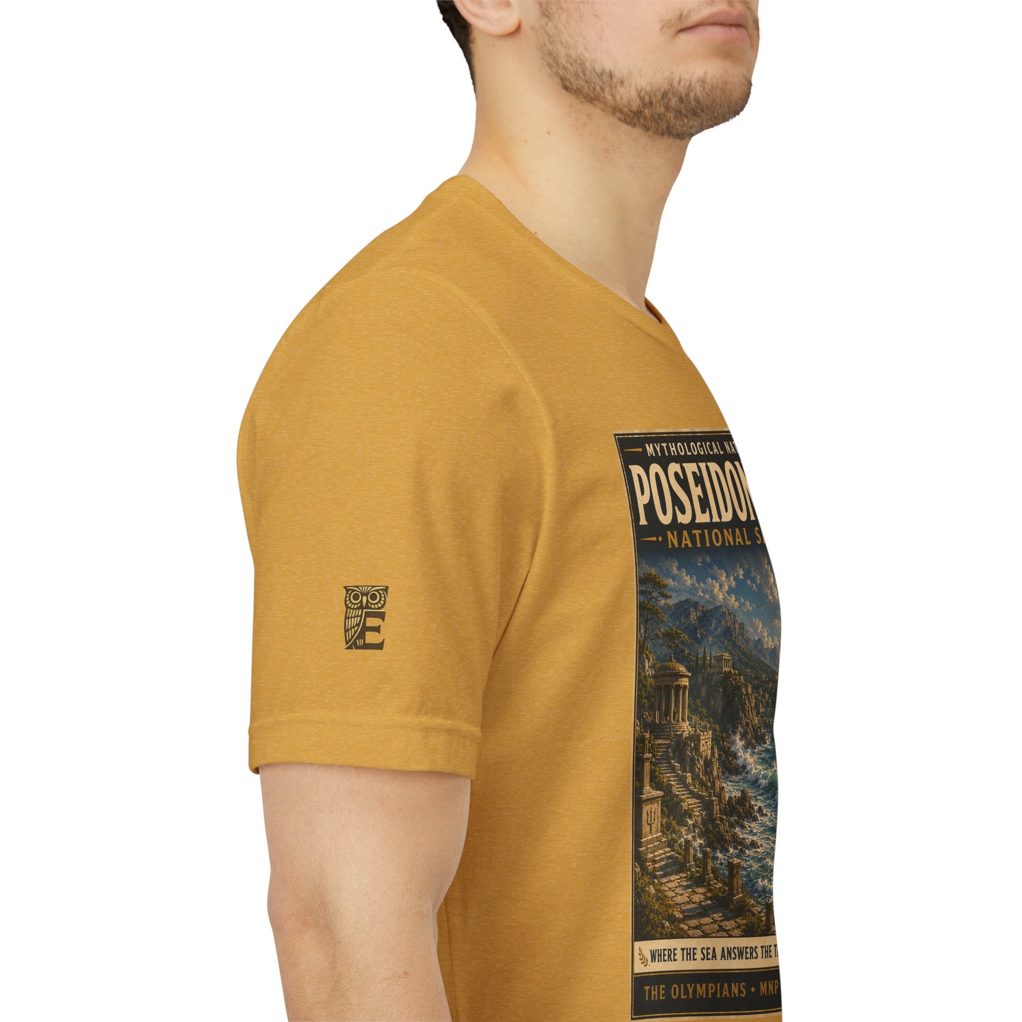 Mythological National Parks Collection I- #003-007 - The Olympians | Vintage nature poster Tee | Mythological National Parks graphic shirt