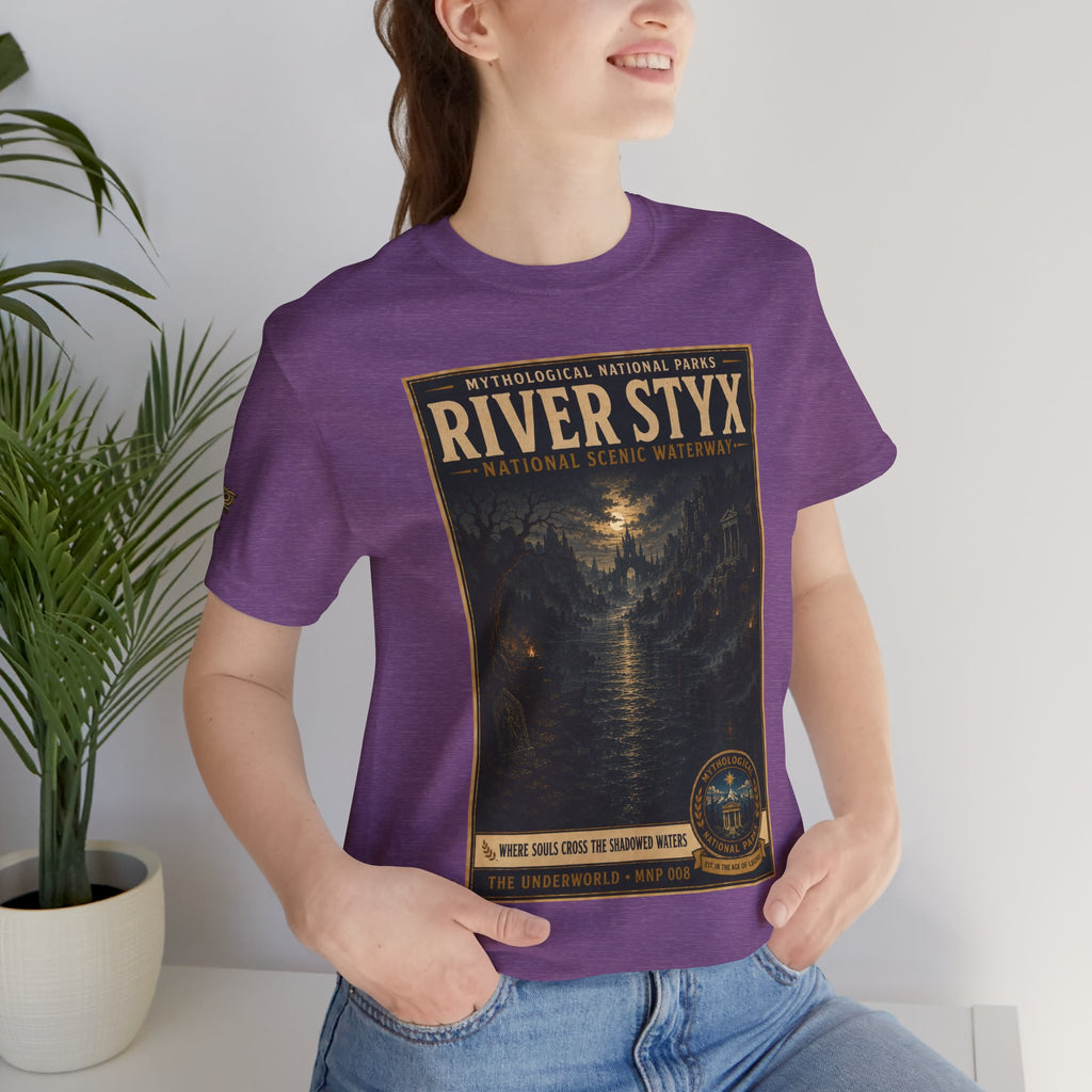 Mythological National Parks Collection II- #008-016 -The Underworld | Vintage nature poster Tee | Mythological National Parks graphic shirt