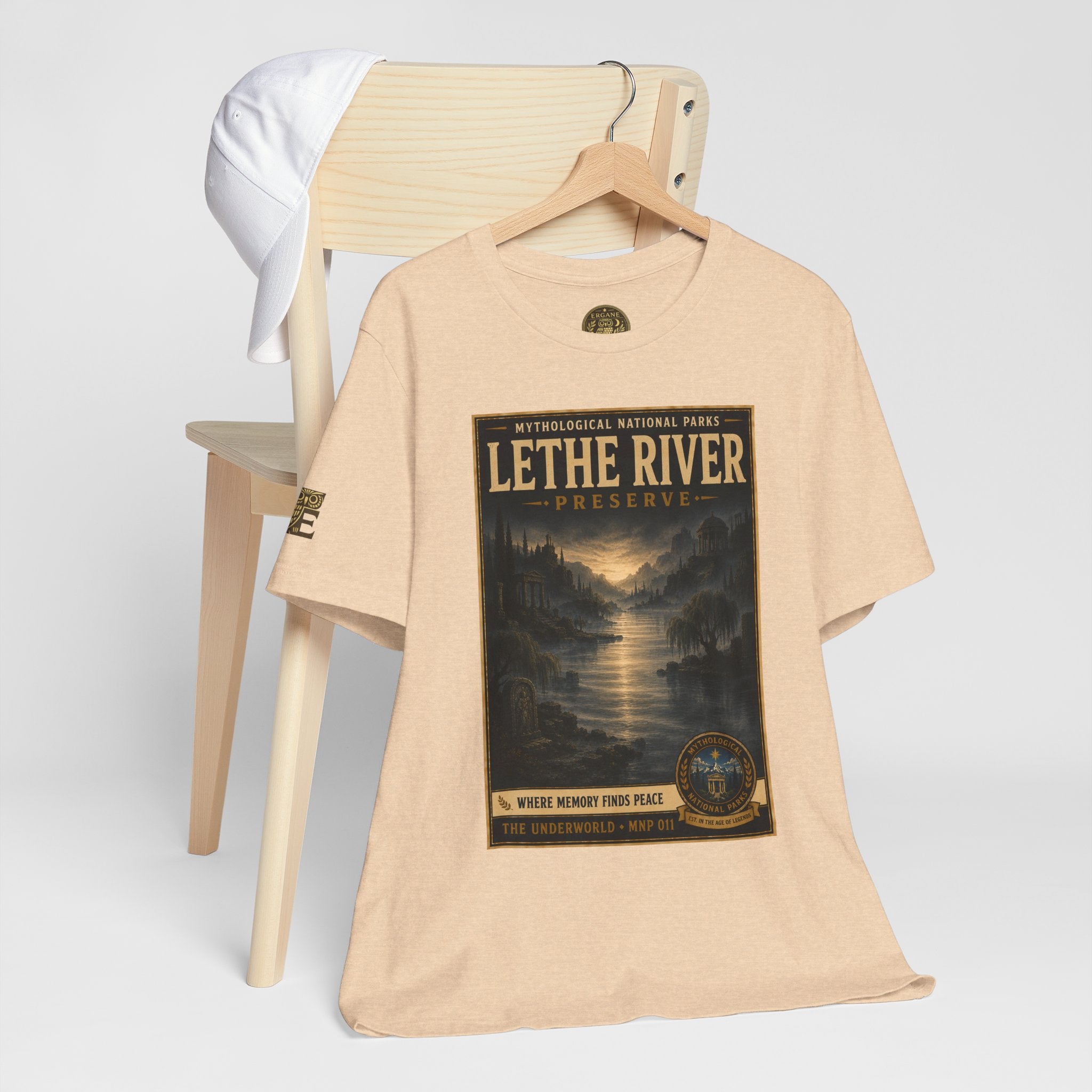 Mythological National Parks Collection II- #011-016 -The Underworld | Vintage nature poster Tee | Mythological National Parks graphic shirt