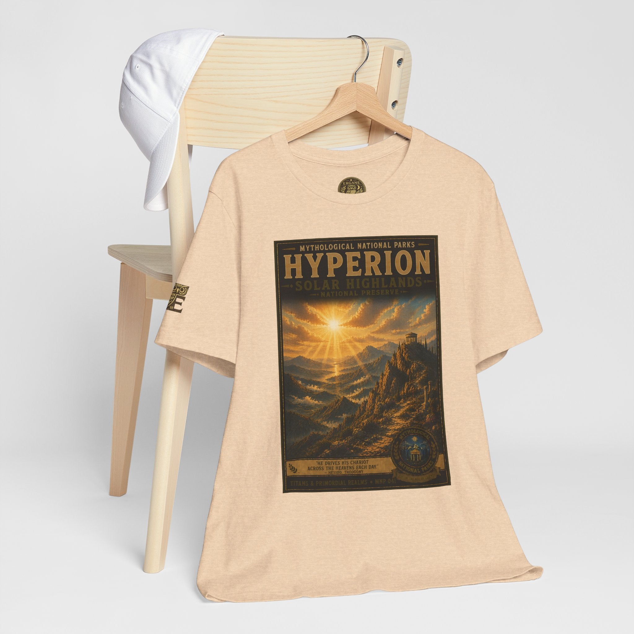 Mythological National Parks COLLECTION V- #041-050 TITANS & PRIMORDIAL REALMS | Vintage nature poster Tee | Mythological National Parks graphic shirt