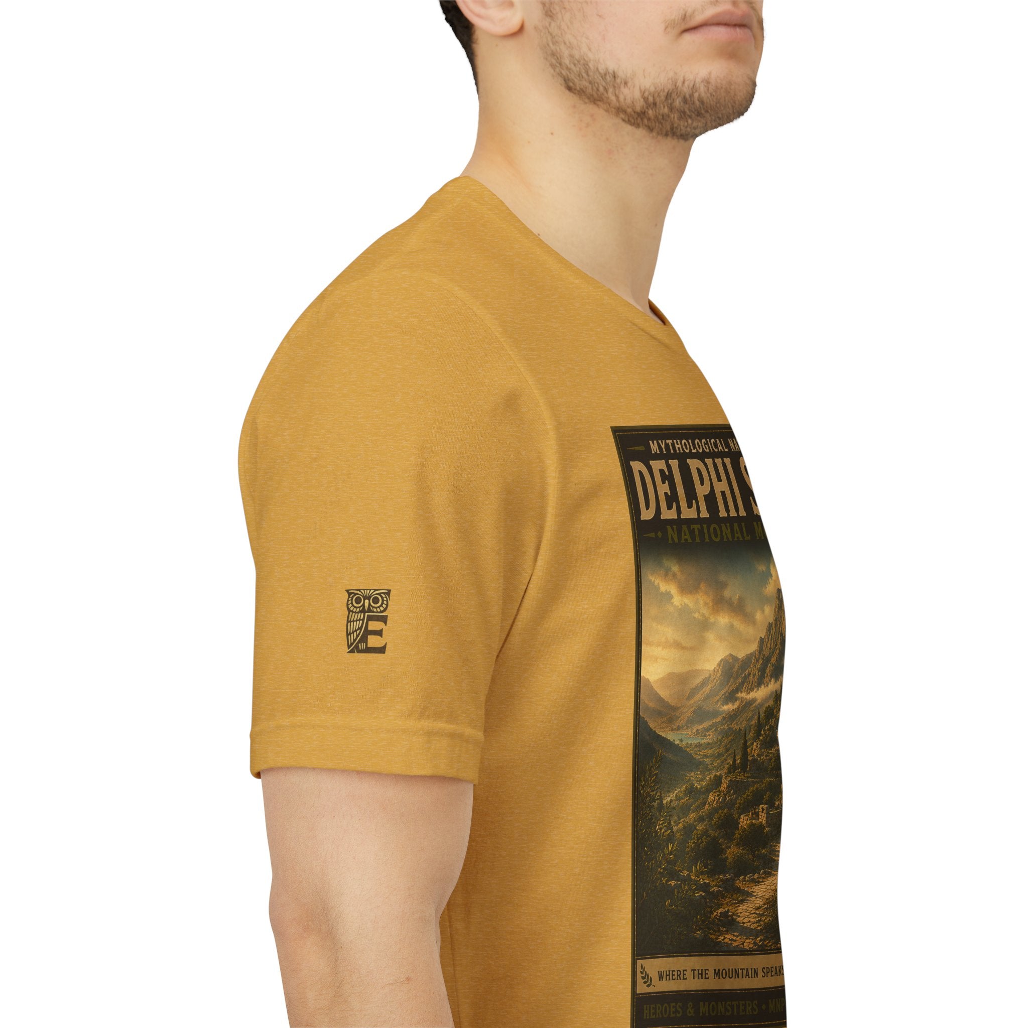 Mythological National Parks Collection III- #025-028 - Heros & Monsters | Vintage nature poster Tee | Mythological National Parks graphic shirt