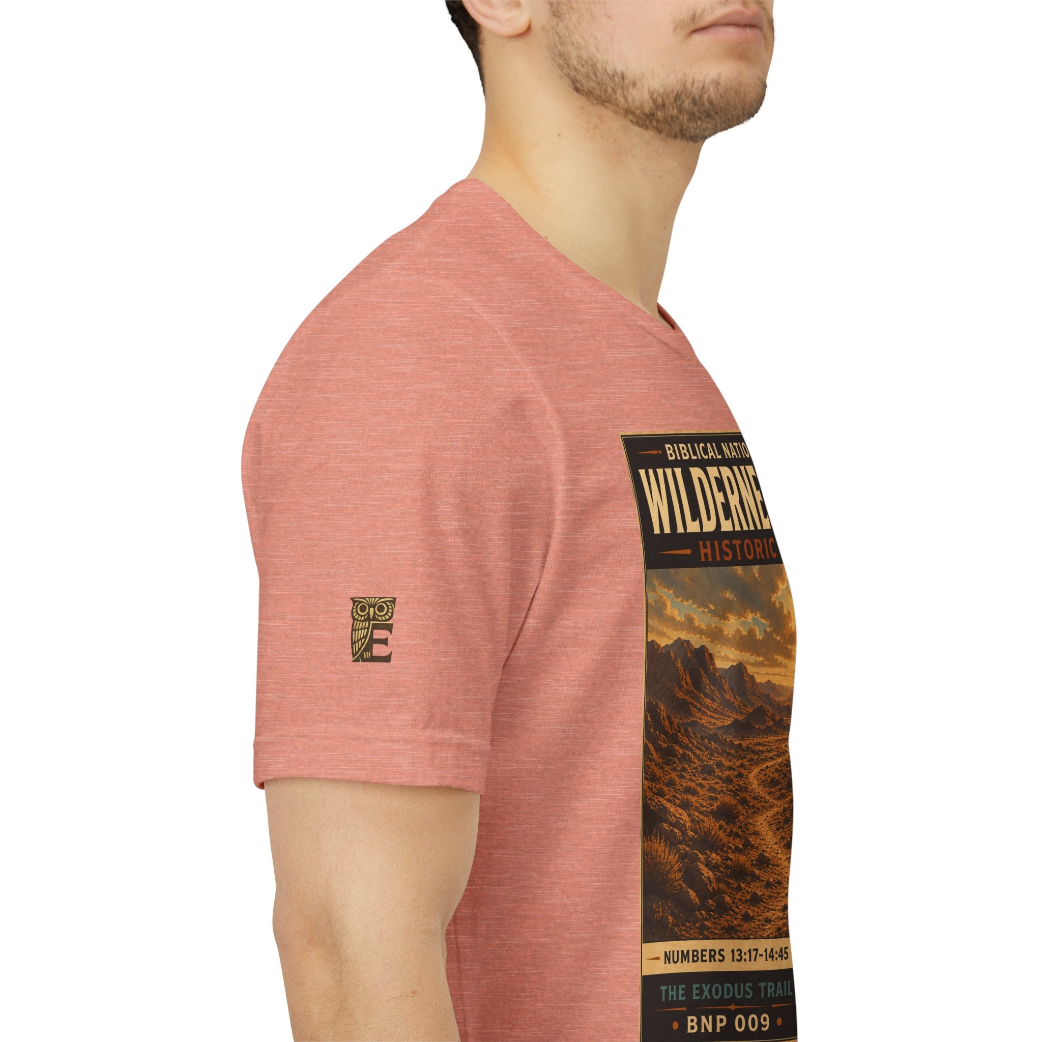 Biblical National Parks Collection II- The Exodus Trail #009/013 Exodus 13: 17 - 14:45 | Vintage nature poster Tee | Biblical national parks graphic shirt